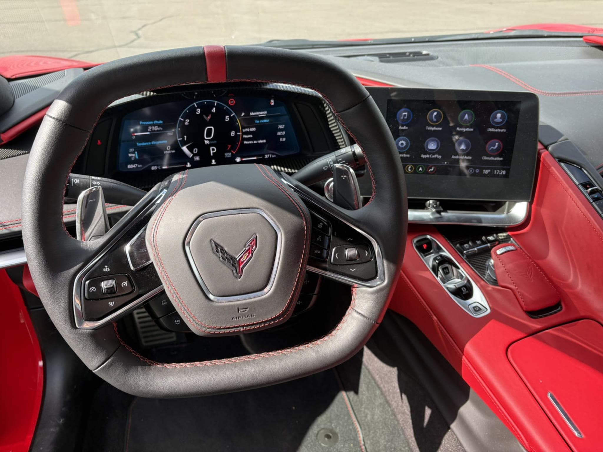 Chevrolet Corvette Cabriolet 3LT - Lift - Magnetic Ride - Sièges Competition - (2023) - Photo 11