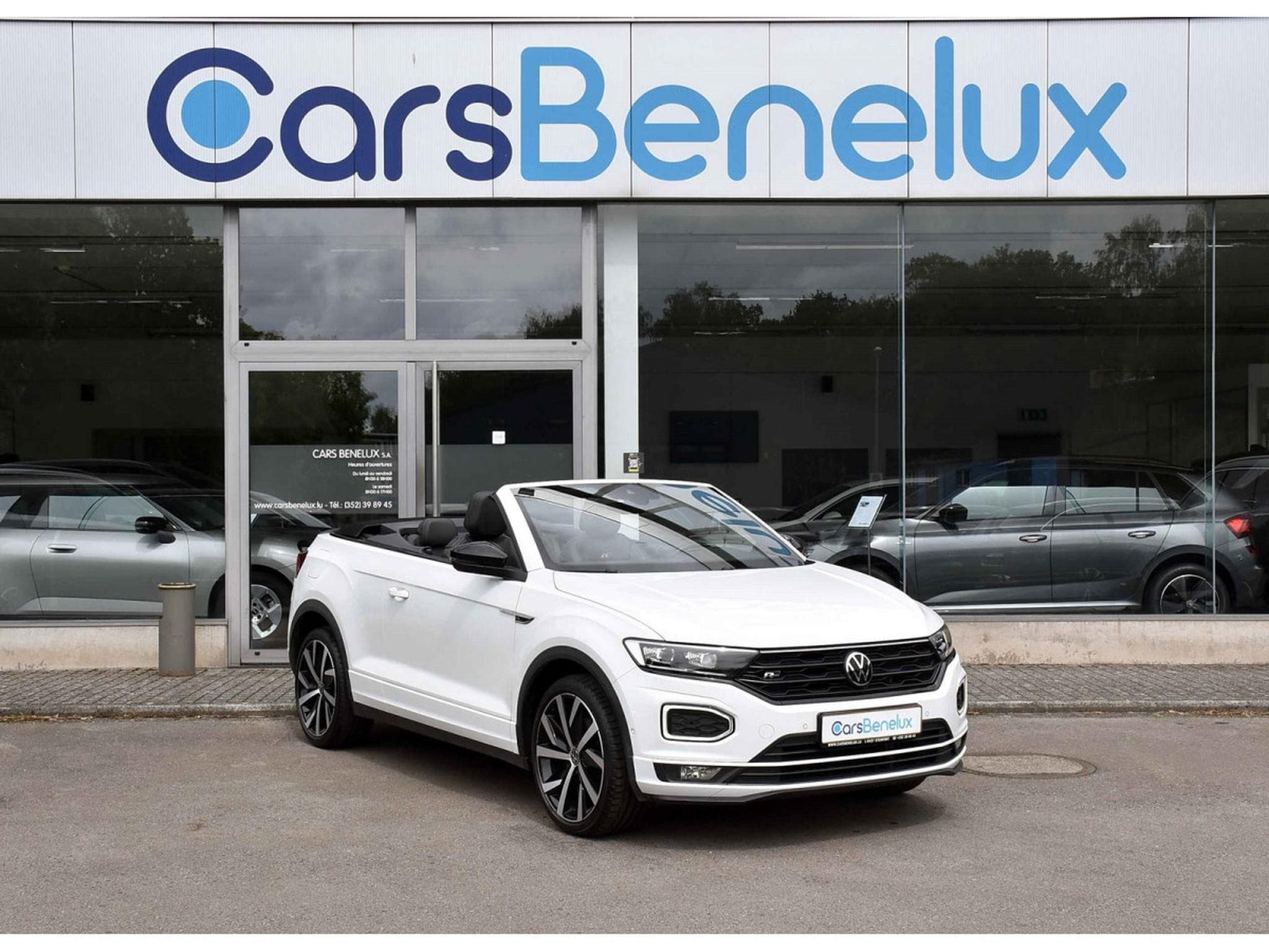 VW T-Roc Cabrio 1.5 TSI R-Line DSG CUIR ACC GPS BEATS CAM PARK 1°MAIN (2021) - Foto 1
