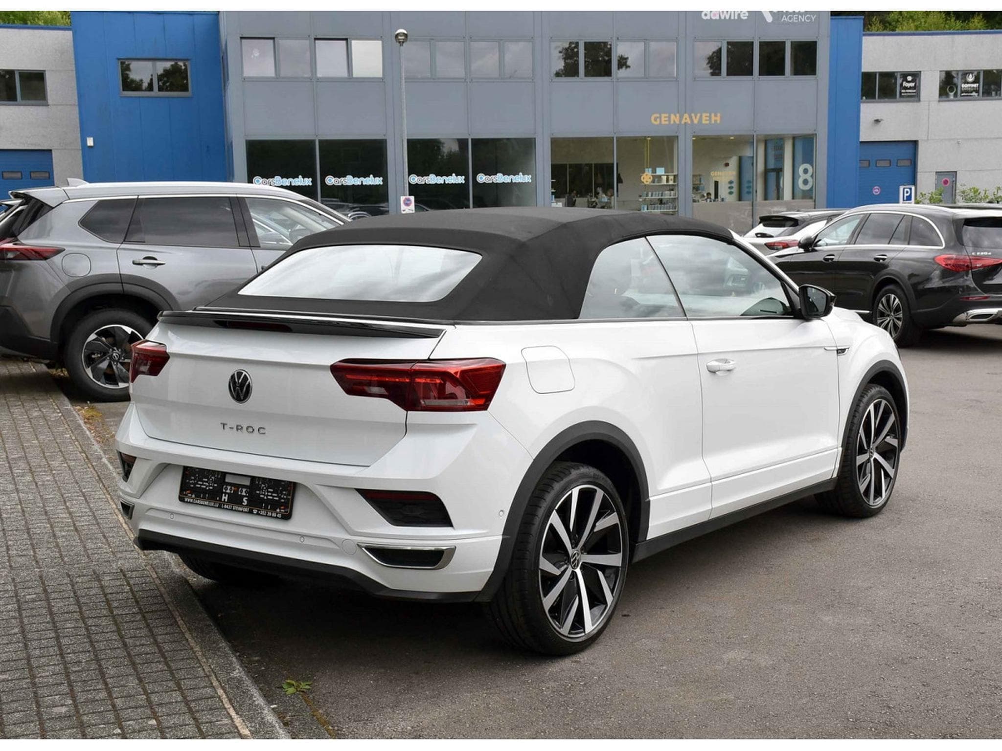 VW T-Roc Cabrio 1.5 TSI R-Line DSG CUIR ACC GPS BEATS CAM PARK 1°MAIN (2021) - Foto 6