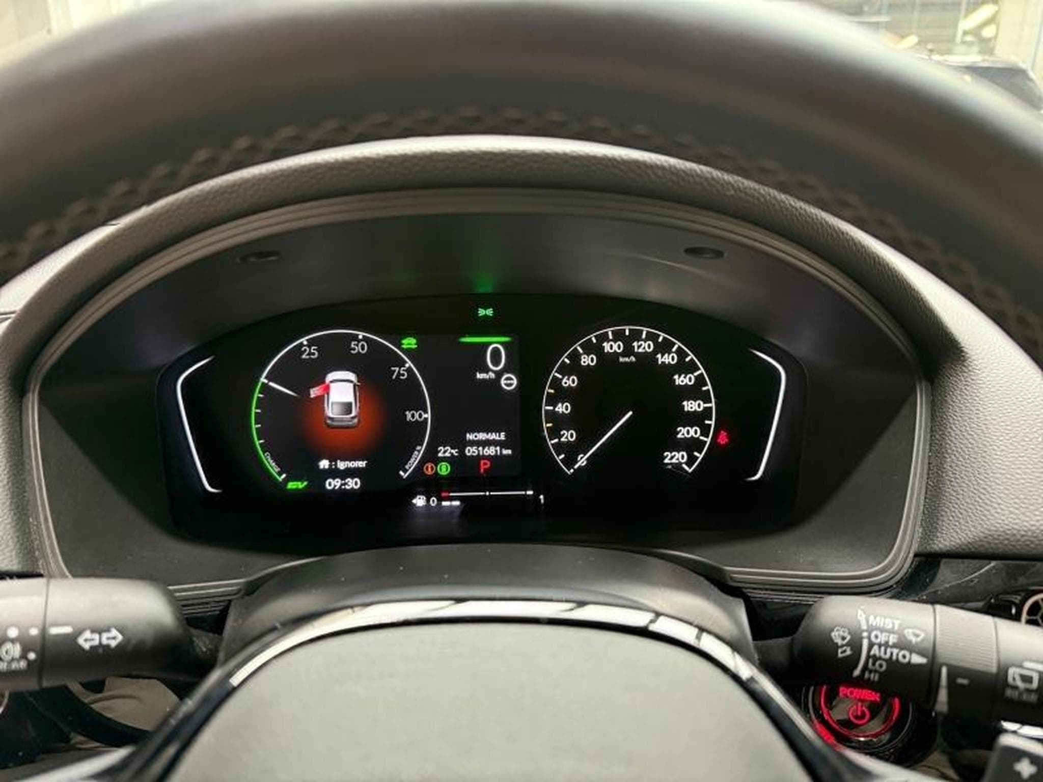 Honda Civic 2.0 i-MMD 184ch e:HEV ELEGANCE CUIR (2023) - Photo 24