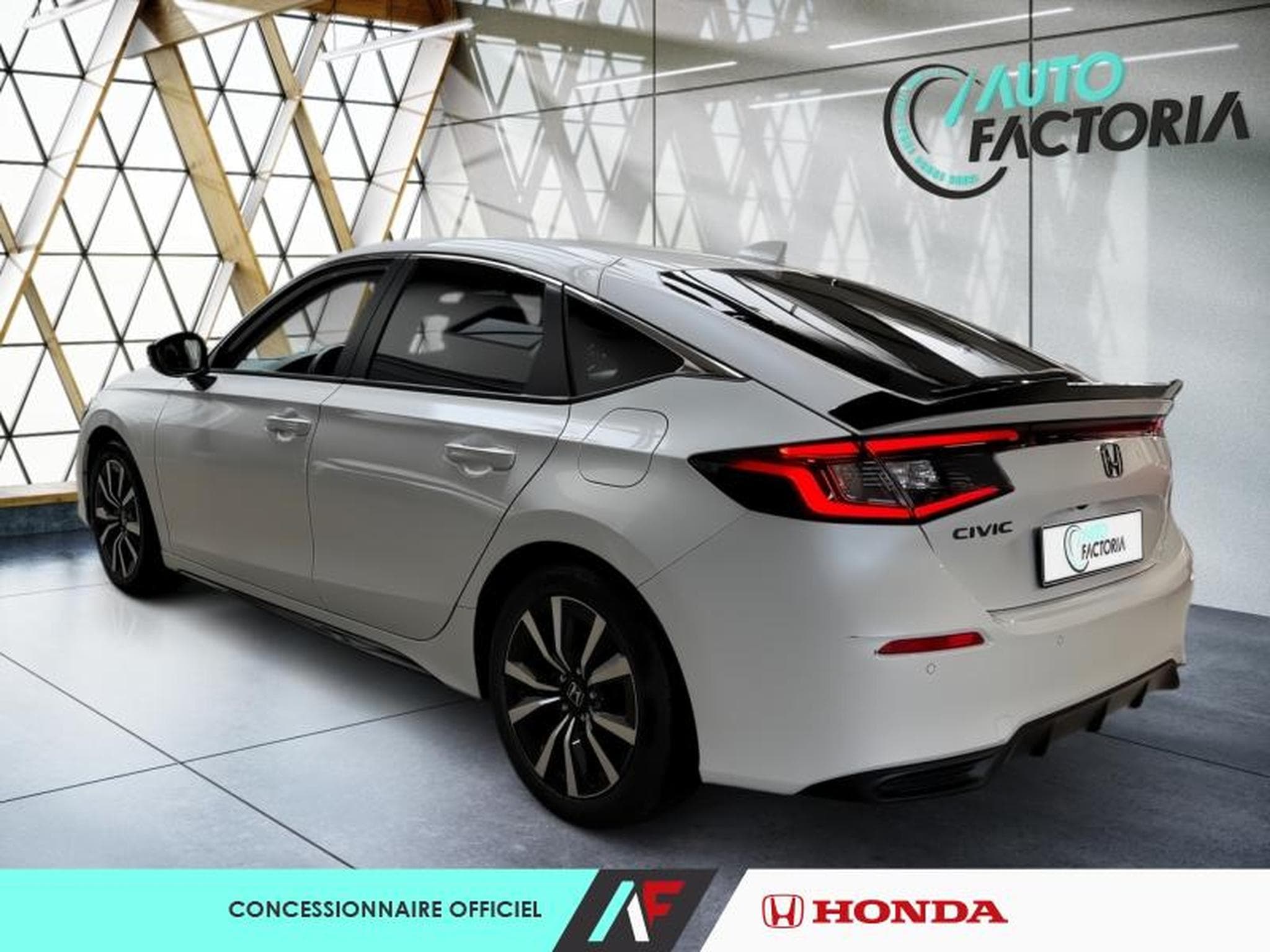 Honda Civic 2.0 i-MMD 184ch e:HEV ELEGANCE CUIR (2023) - Photo 3