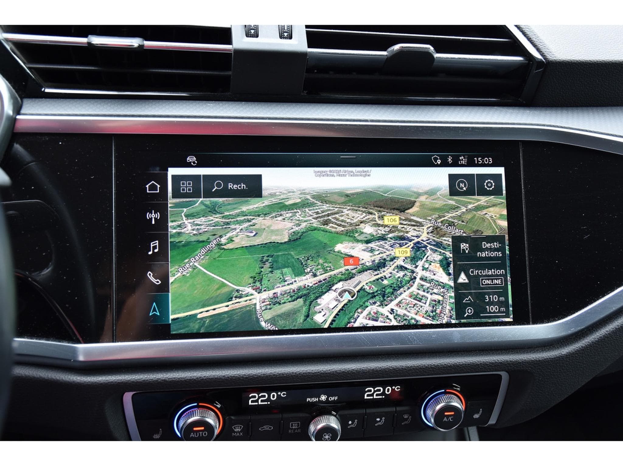 Audi Q3 Sportback 35 TDI S-Line Quattro CUIR ACC LANE SIDE CAM 1° M. (2020) - Foto 10