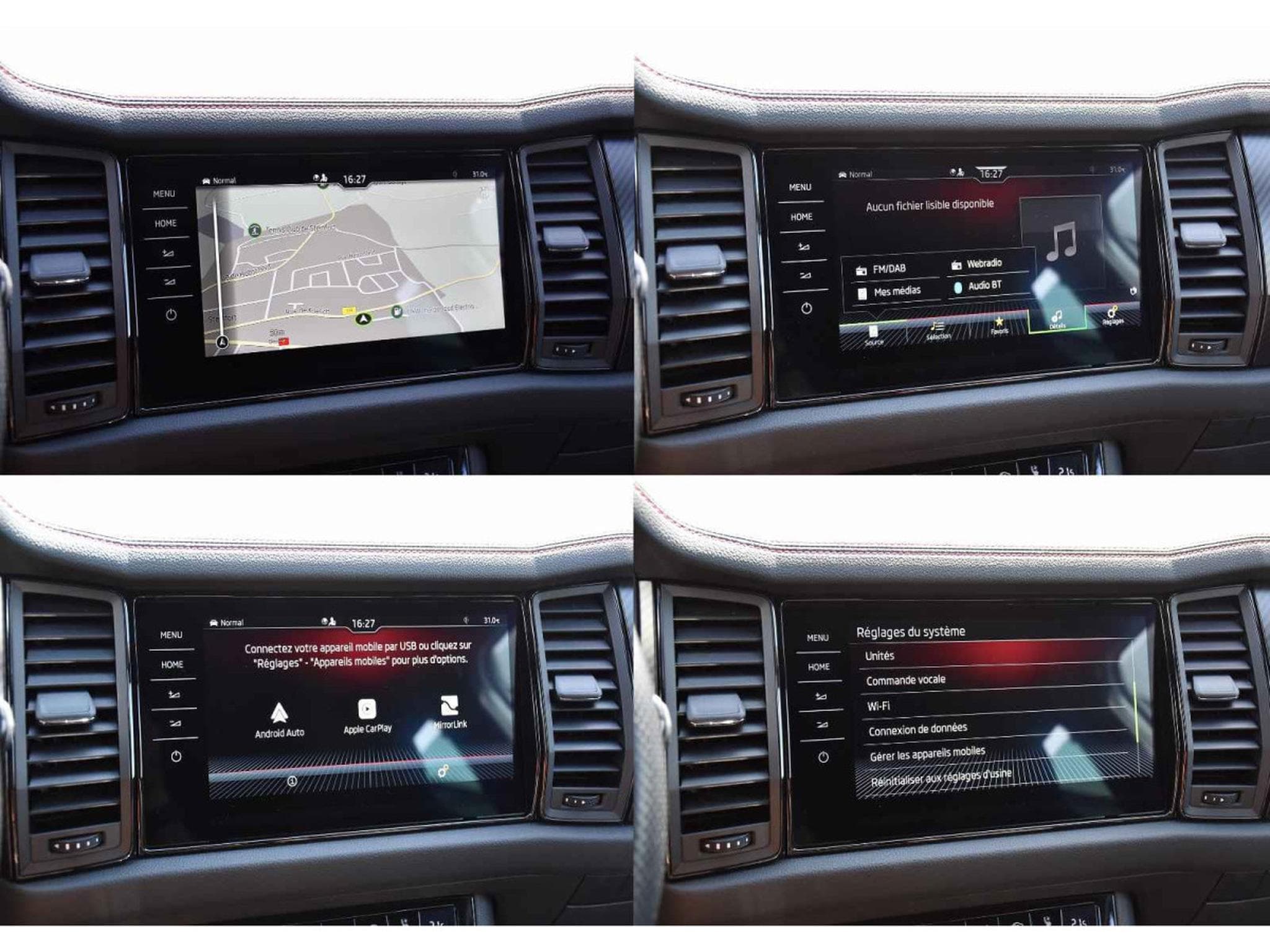 Skoda Kodiaq RS 2.0 TSI 4X4 DSG 7 PL. CUIR TRAVEL CANTON CAM360 ATT RMQ (2024) - Photo 11