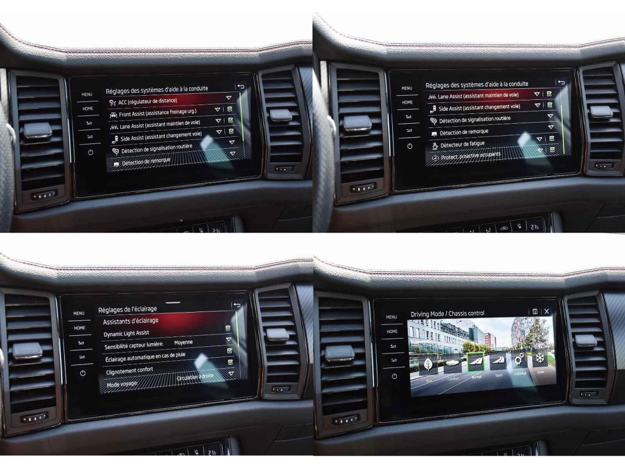 Skoda Kodiaq RS 2.0 TSI 4X4 DSG 7 PL. CUIR TRAVEL CANTON CAM360 ATT RMQ (2024) - Photo 12