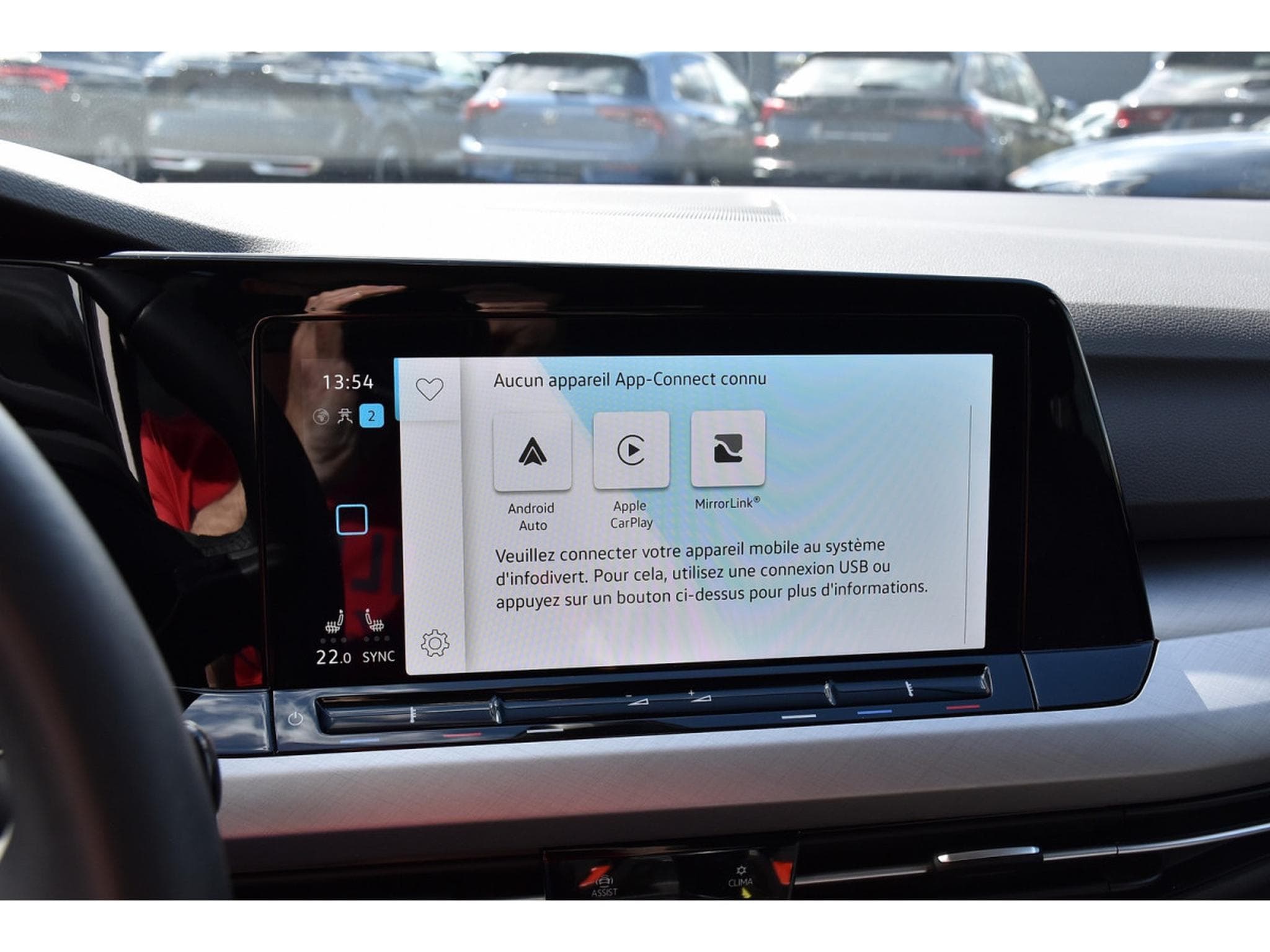 VW Golf 1.5 TSI ACC LANE SIDE GPS SG CHFF CAM 1° MAIN (2022) - Photo 13