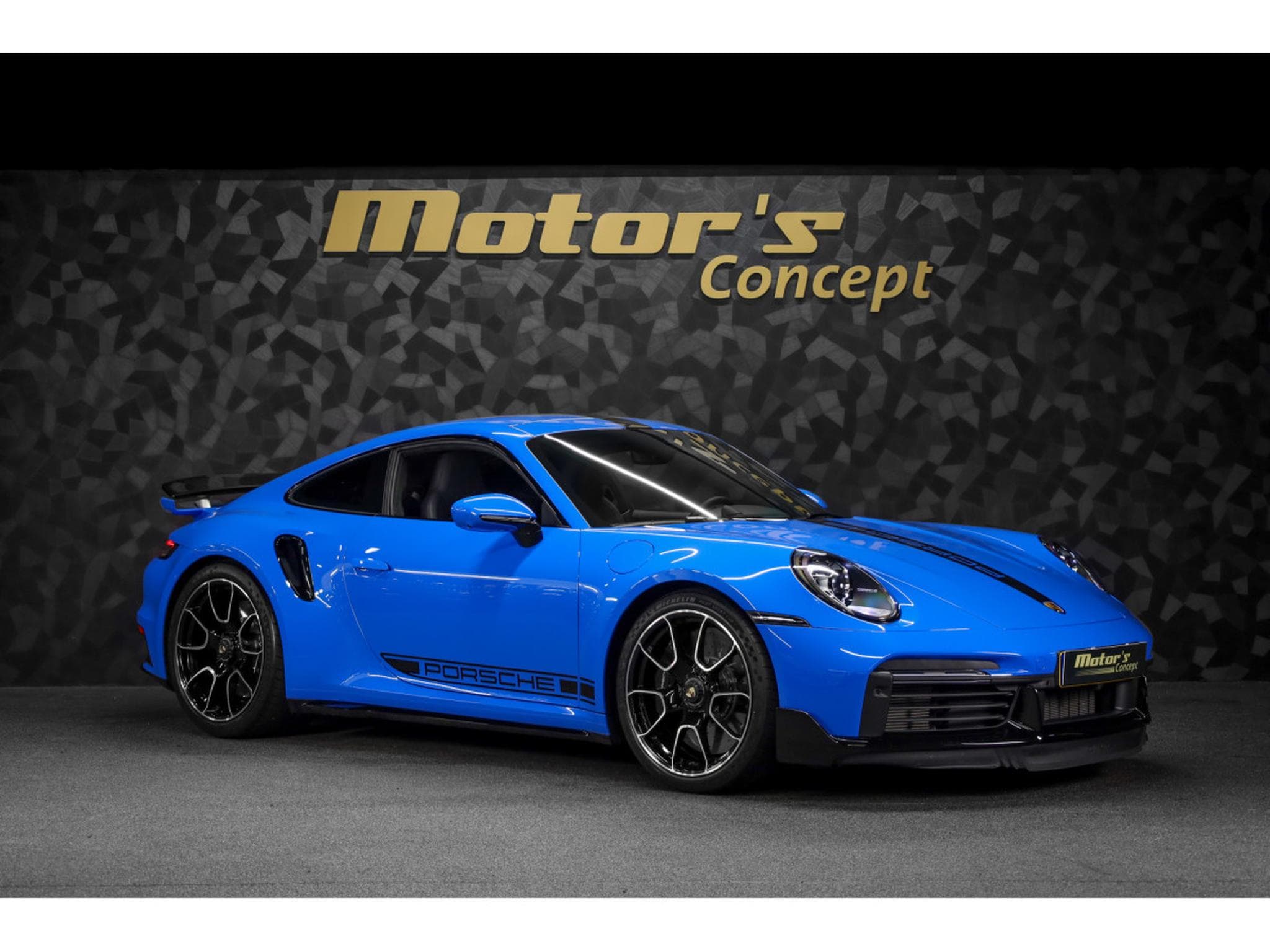 Porsche 911 992.1 Turbo S Coupé PDK - SHARK BLUE - KIT Aéro (2022) - Photo 6