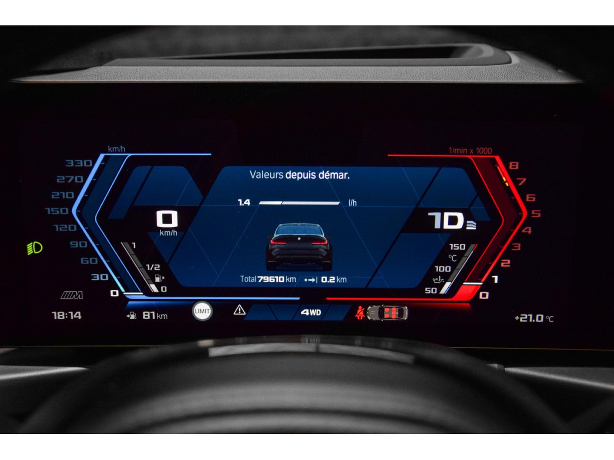 BMW M3 G80 Compétition X-Drive - Black Sapphire Metallic (2023) - Photo 19