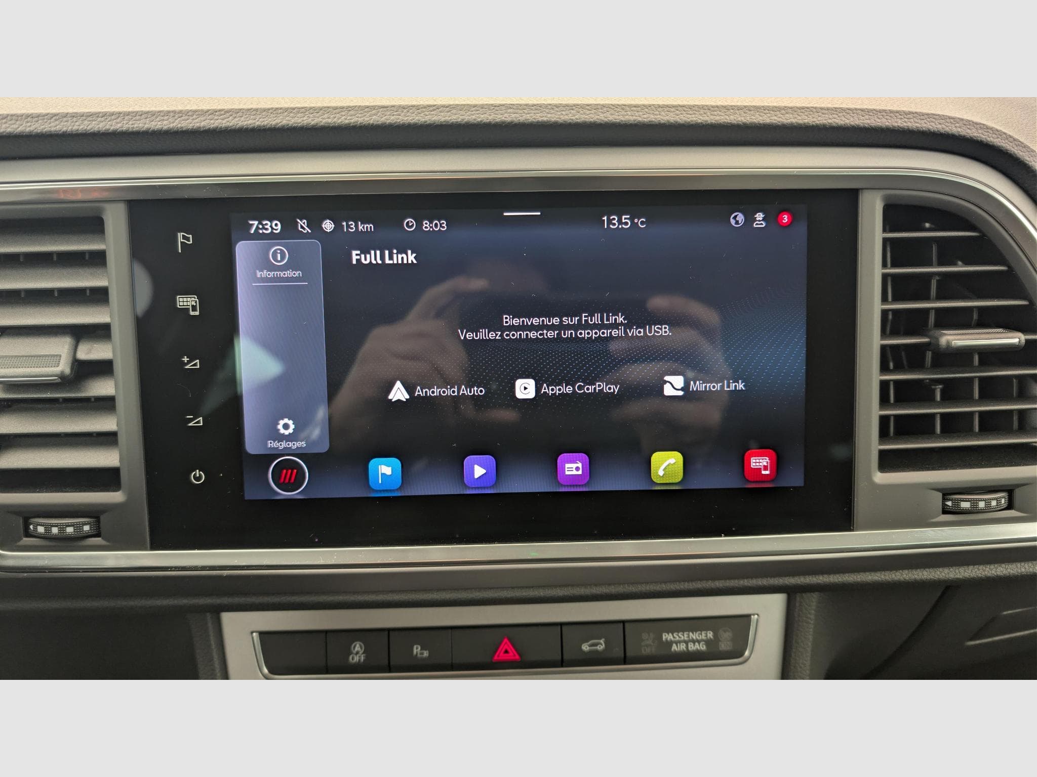Seat Ateca 1.5 TSI 150 ch Start/Stop DSG7 FR (2022) - Foto 13