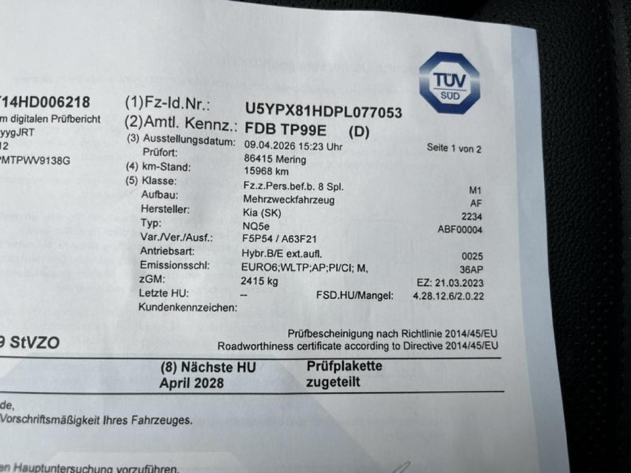 Kia Sportage Sportage 1.6 T-GDI Plug-in Hybrid GT-Line 4WD (6d) (2023) - Photo 18