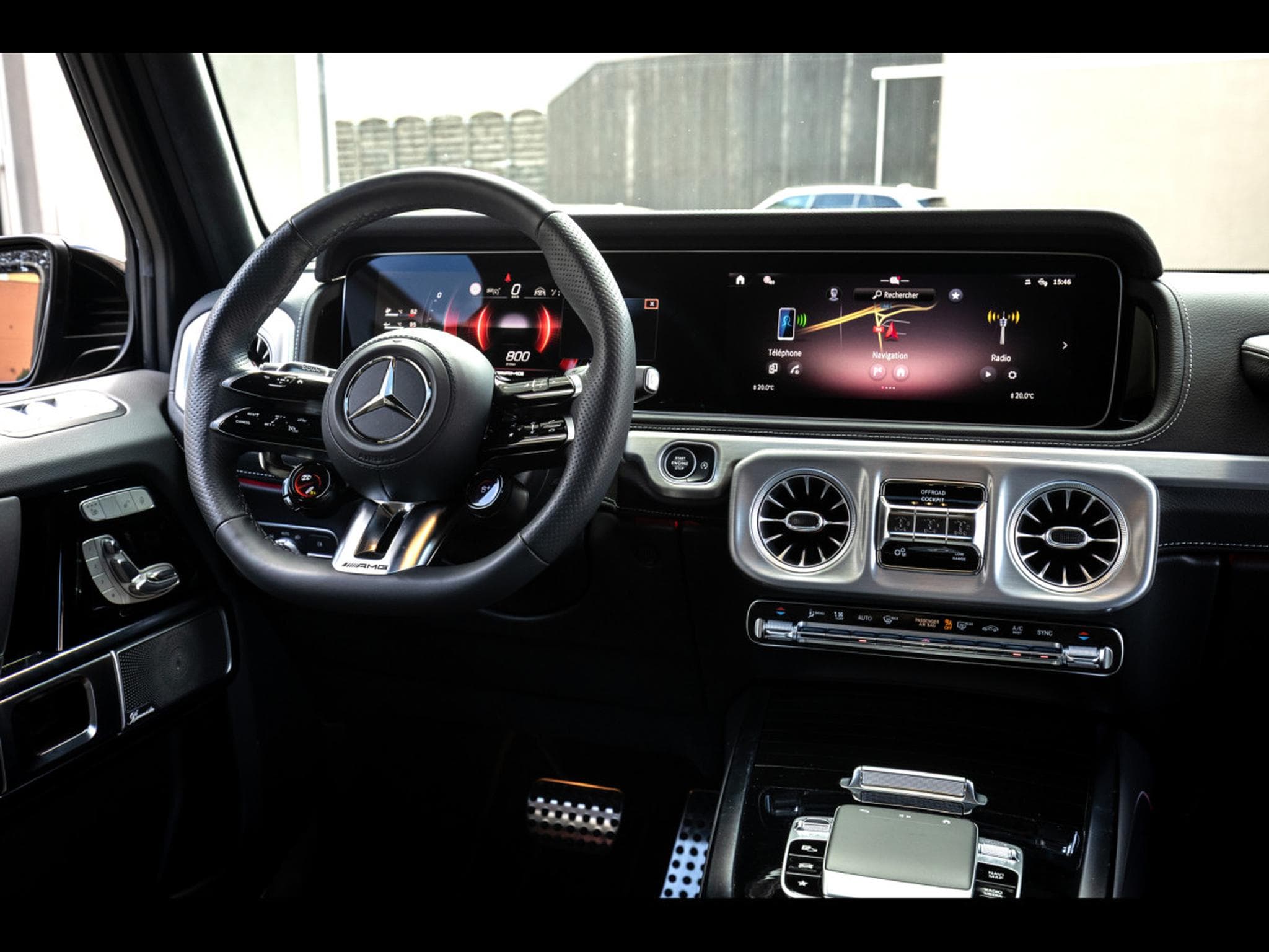 Mercedes G 63 AMG V8 BI-TURBO (FACELIFT) – OBSIDIAN BLACK METALLIC (2024) - Foto 19