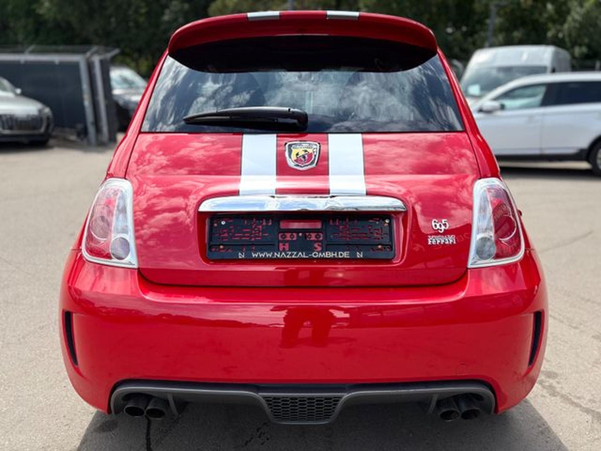 Abarth 695 695 TRIBUTO FERRARI NR 1069-1199*MTA*ROSSO CORSA (2011) - Photo 8