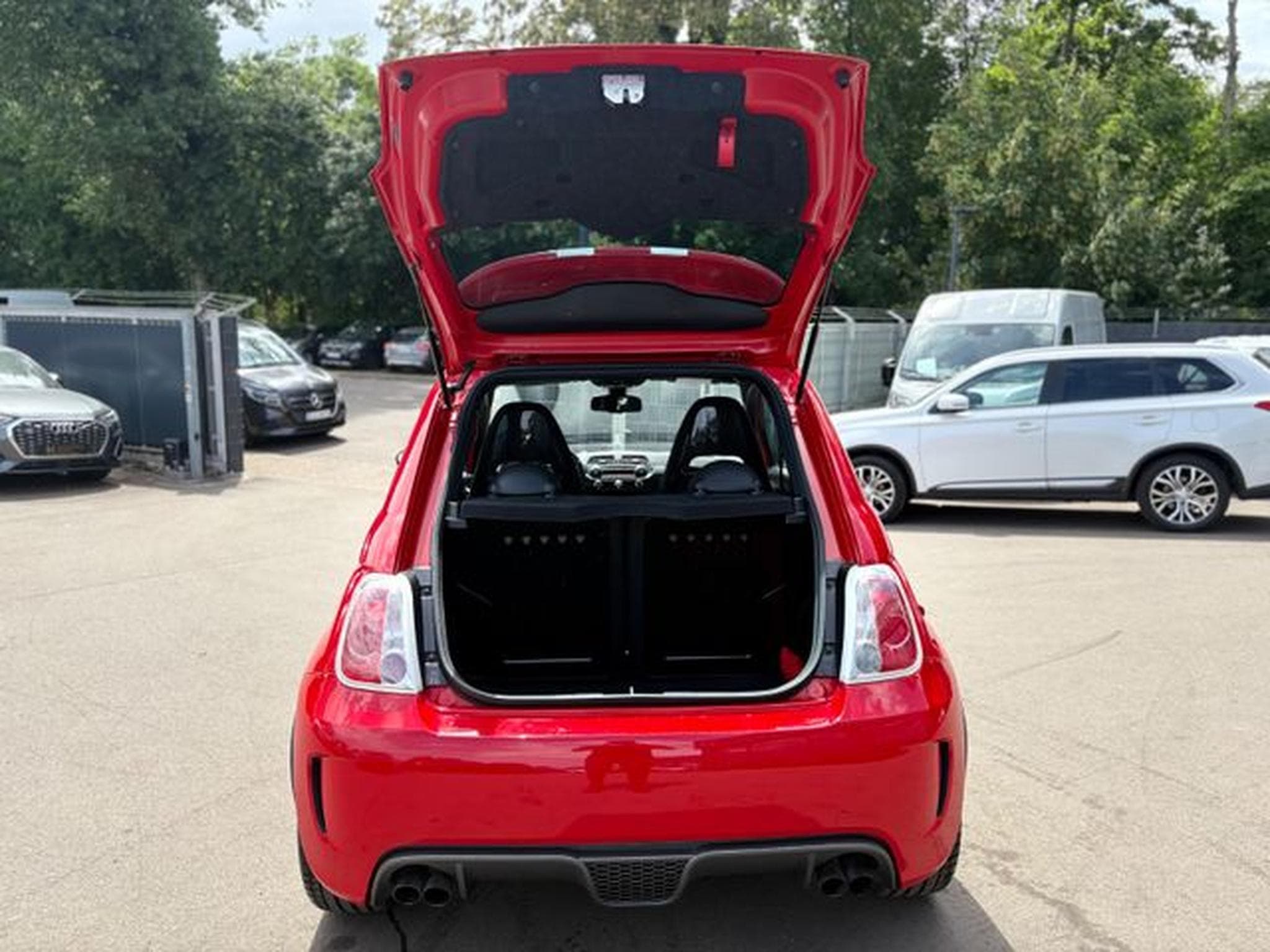 Abarth 695 695 TRIBUTO FERRARI NR 1069-1199*MTA*ROSSO CORSA (2011) - Photo 9
