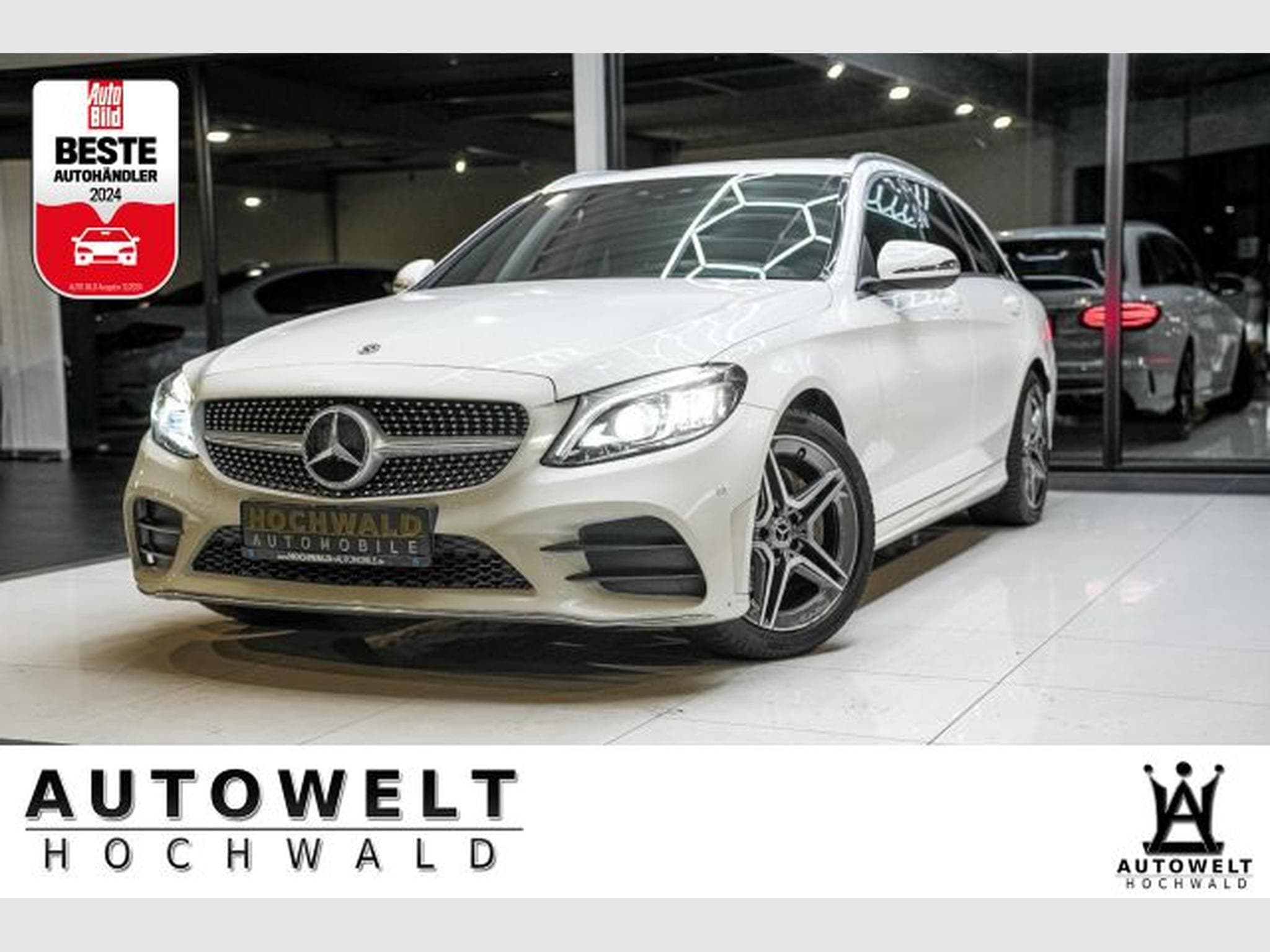 Mercedes C 180 C 180 T 9G-Tronic AMG Line NAVI Multibeam RFK (2020) - Photo 1