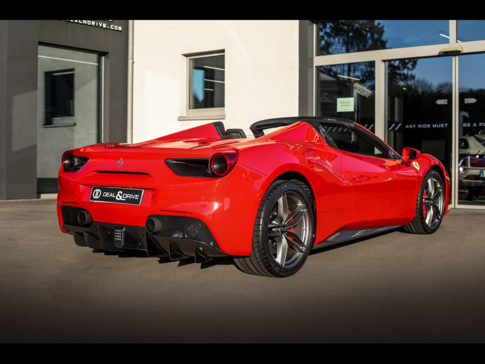 Ferrari 488 Spider 3.9 V8 (670 CH) – ROSSO CORSA – FULL PPF (2017) - Photo 7