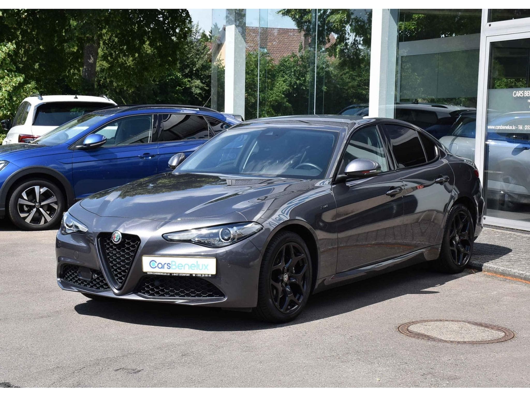 Alfa-Romeo Giulia 2.0 T Sprint ATX CUIR MEMO GPS ACC LANE SIDE CAM (2021) - Photo 2