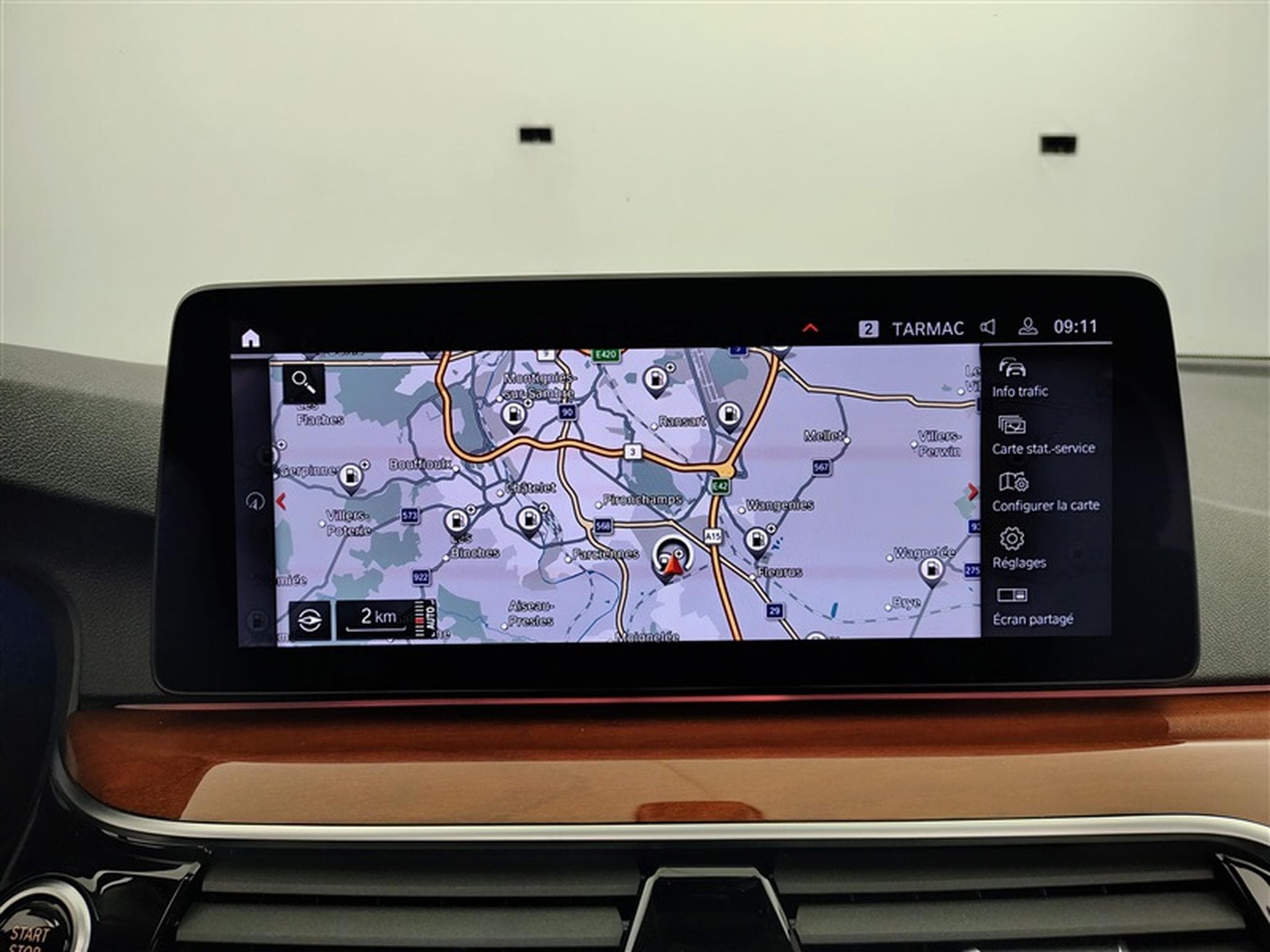 BMW 520 Touring 520 dA MHEV/CUIR/NAVI/TO PANO/FULL LED/JA17 (2021) - Foto 11
