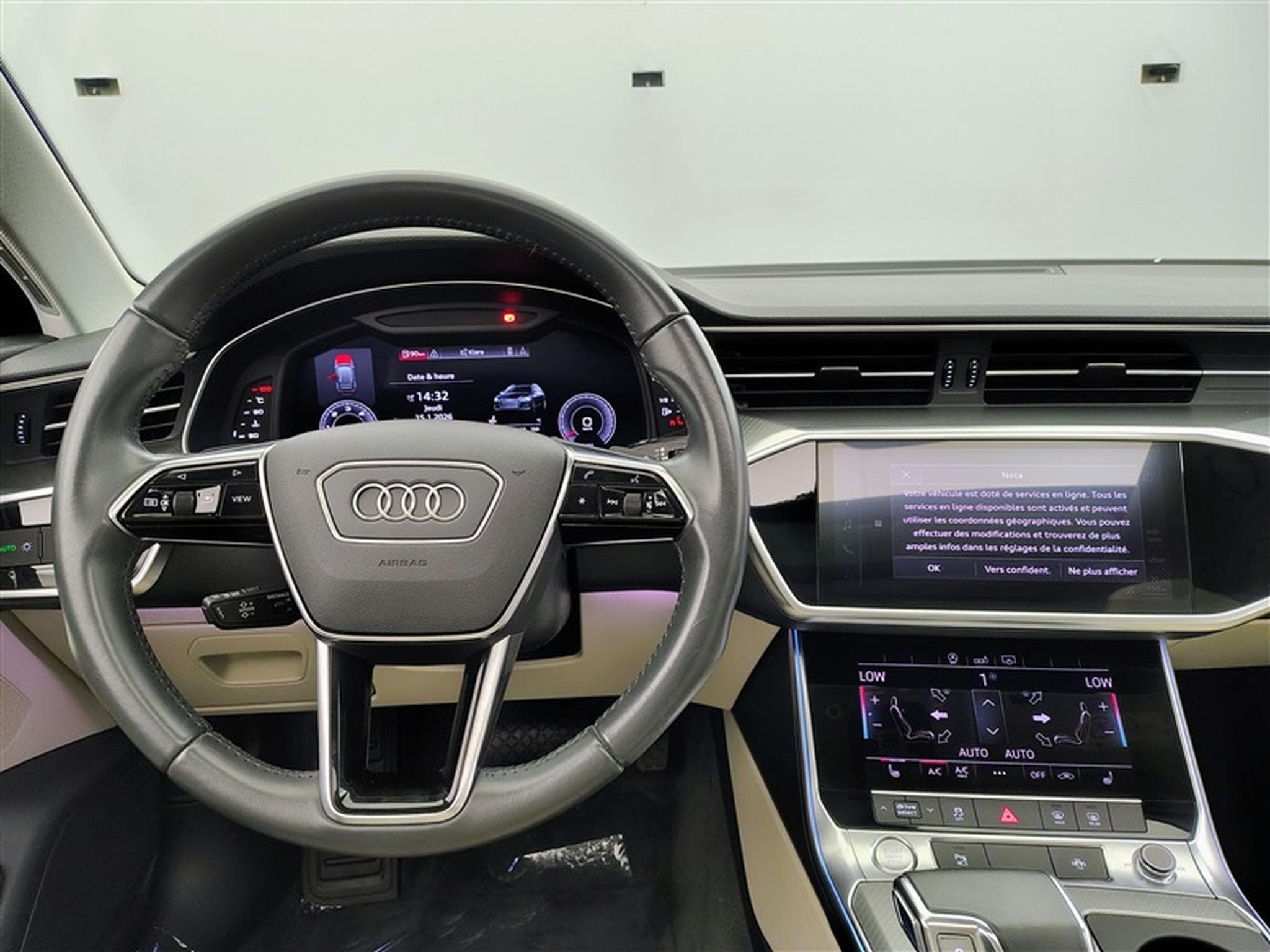 Audi A6 35 TDi S tronic S-LINE/CUIR/NAVI/TO PANO (2019) - Foto 9
