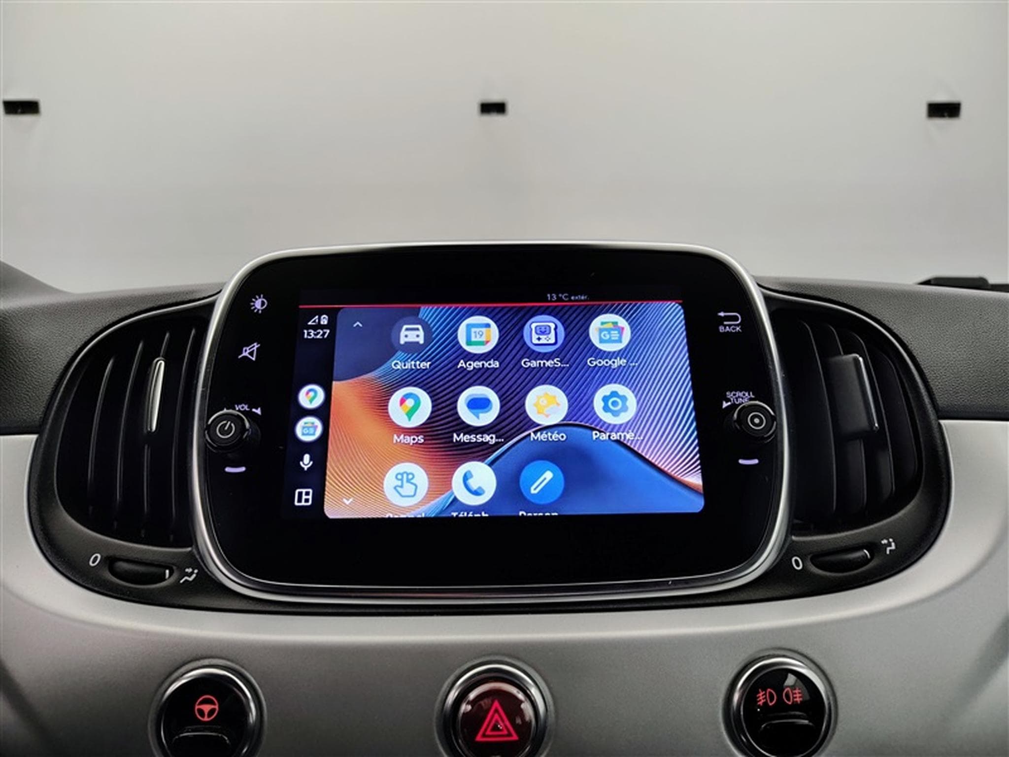 Fiat 500 1.0 Hybrid 70cv Sport CARPLAY / CUIR PARTIEL / PDC AR / JA15 (2021) - Foto 19