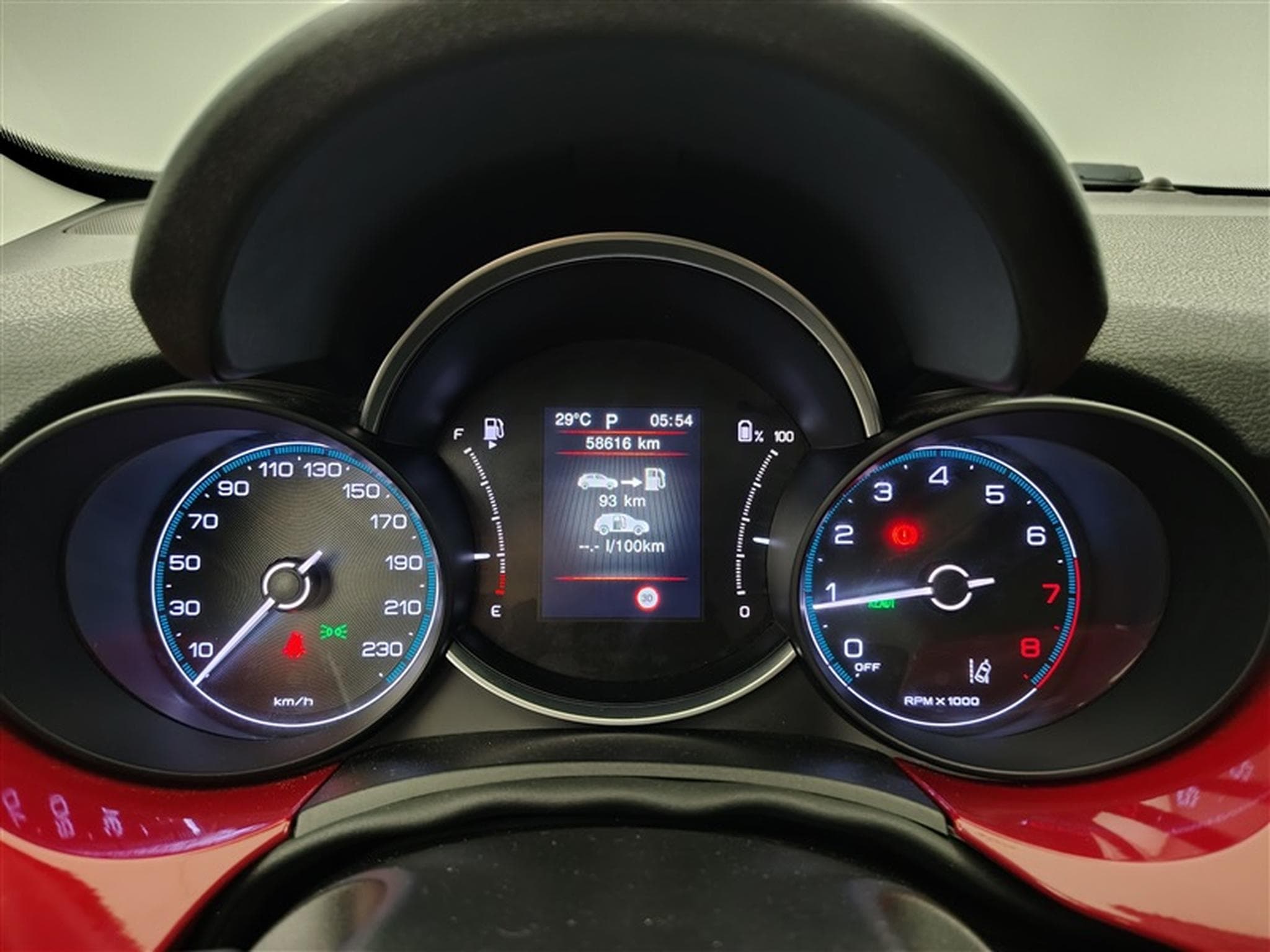 Fiat 500X 1.5 Firefly 130Cv DCT7 Hybrid Red CARPLAY (2023) - Photo 10