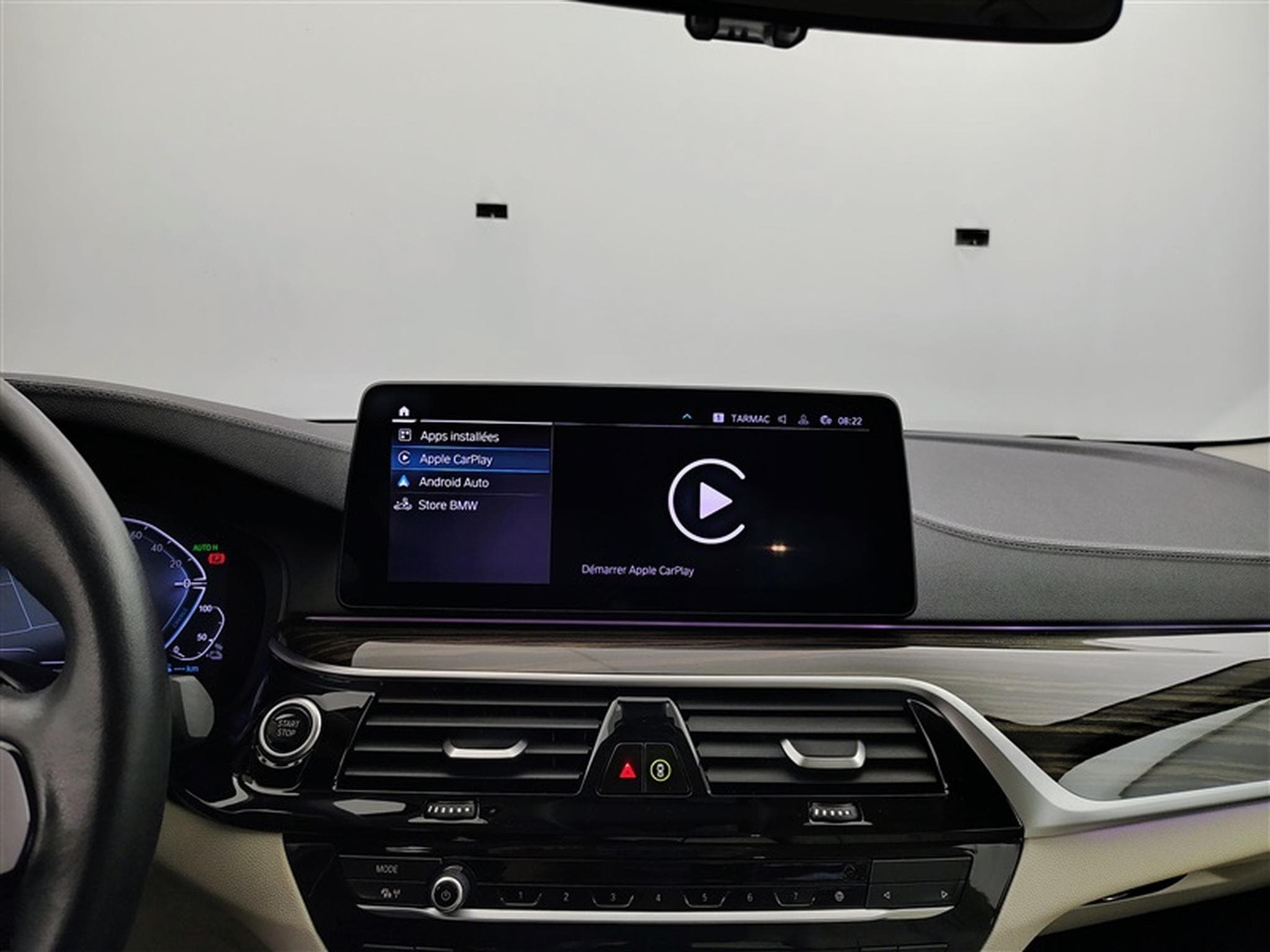 BMW 520 520eA PHEV NAVI / CUIR / FULL LED / HUD (2022) - Photo 21