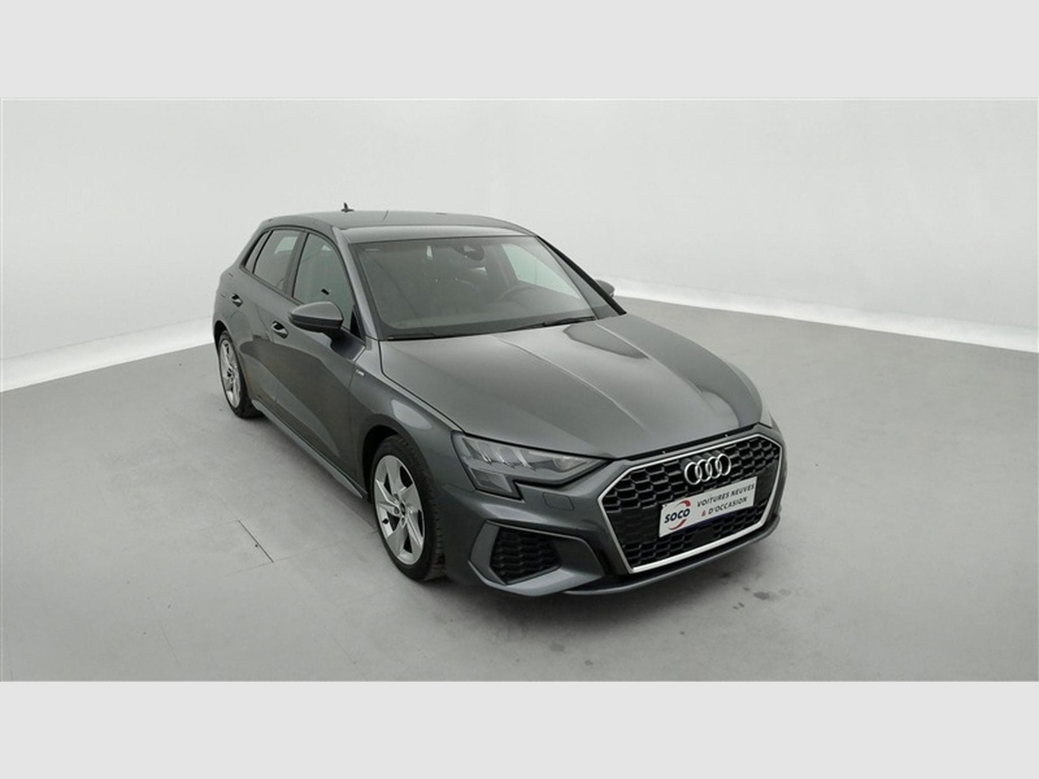 Audi A3 30 TFSI  S-Tronic S-Line  Cuir / Navi / Led (2021) - Photo 21