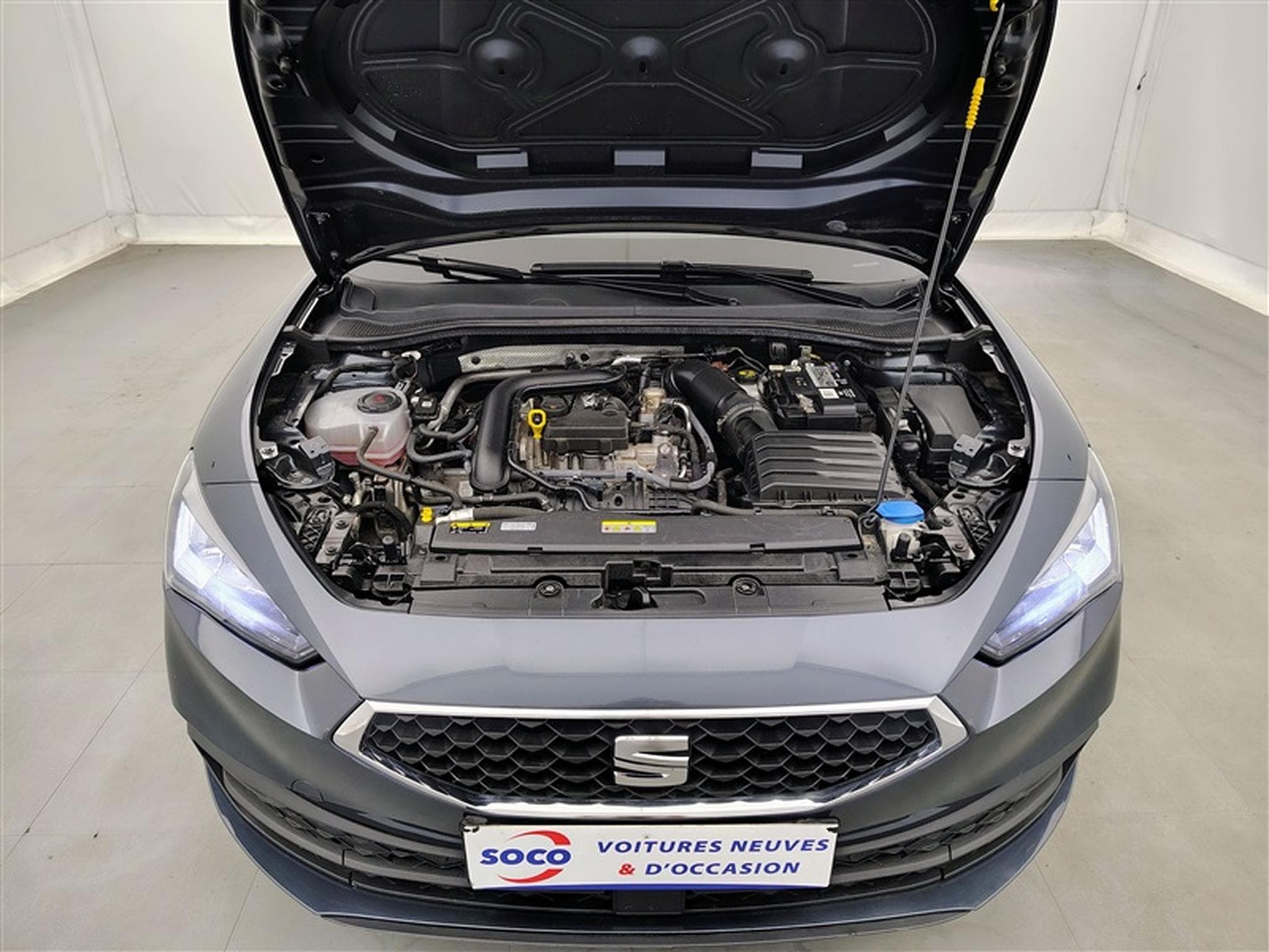 Seat Leon 1.0 eTSI MHEV Move! DSG/NAVI/FULL LED/JA/PDC AV AR (2022) - Foto 18