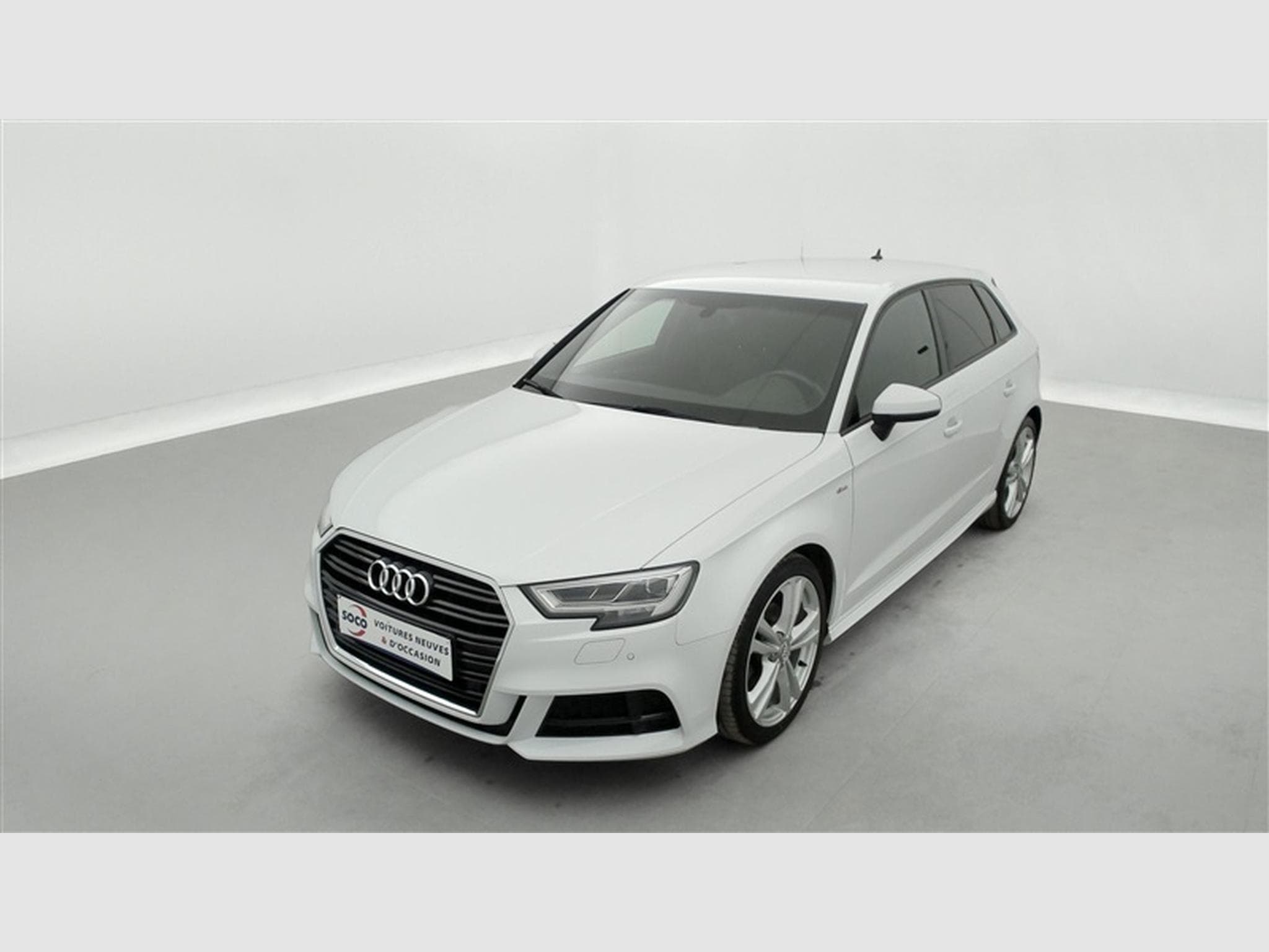 Audi A3 30 TFSI S-Line *NAVI/FULL LED/CUIR SPORT/CAM/PDC/JA* (2019) - Photo 1
