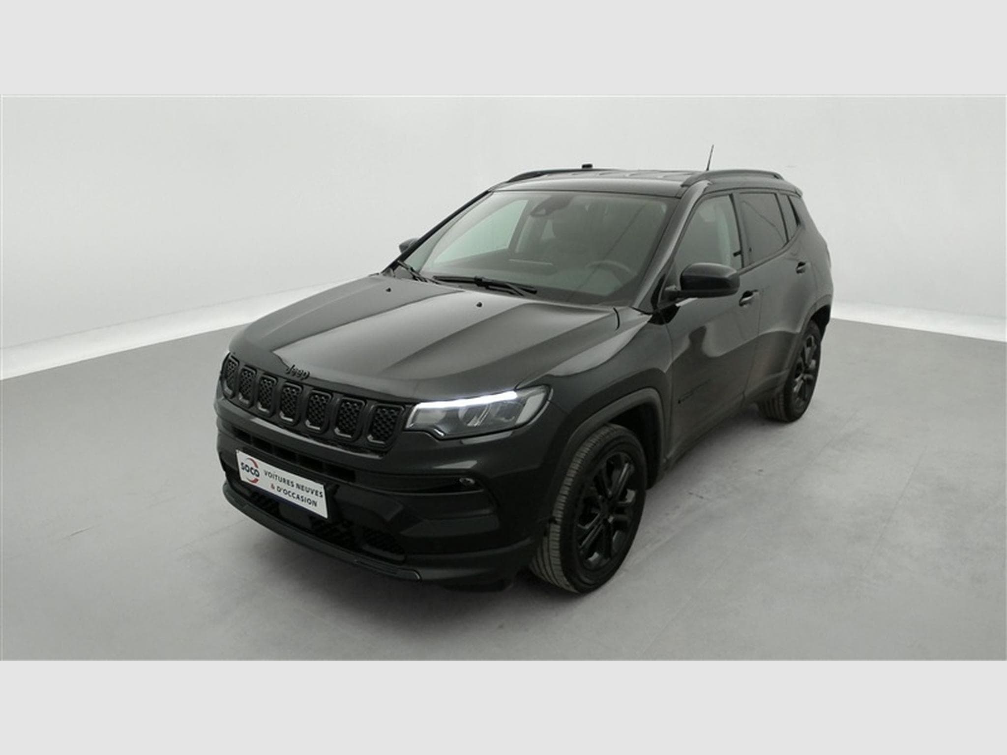 Jeep Compass Black edition **CUIR/NAVI/FULL LED/CARPLAY** (2022) - Foto 1