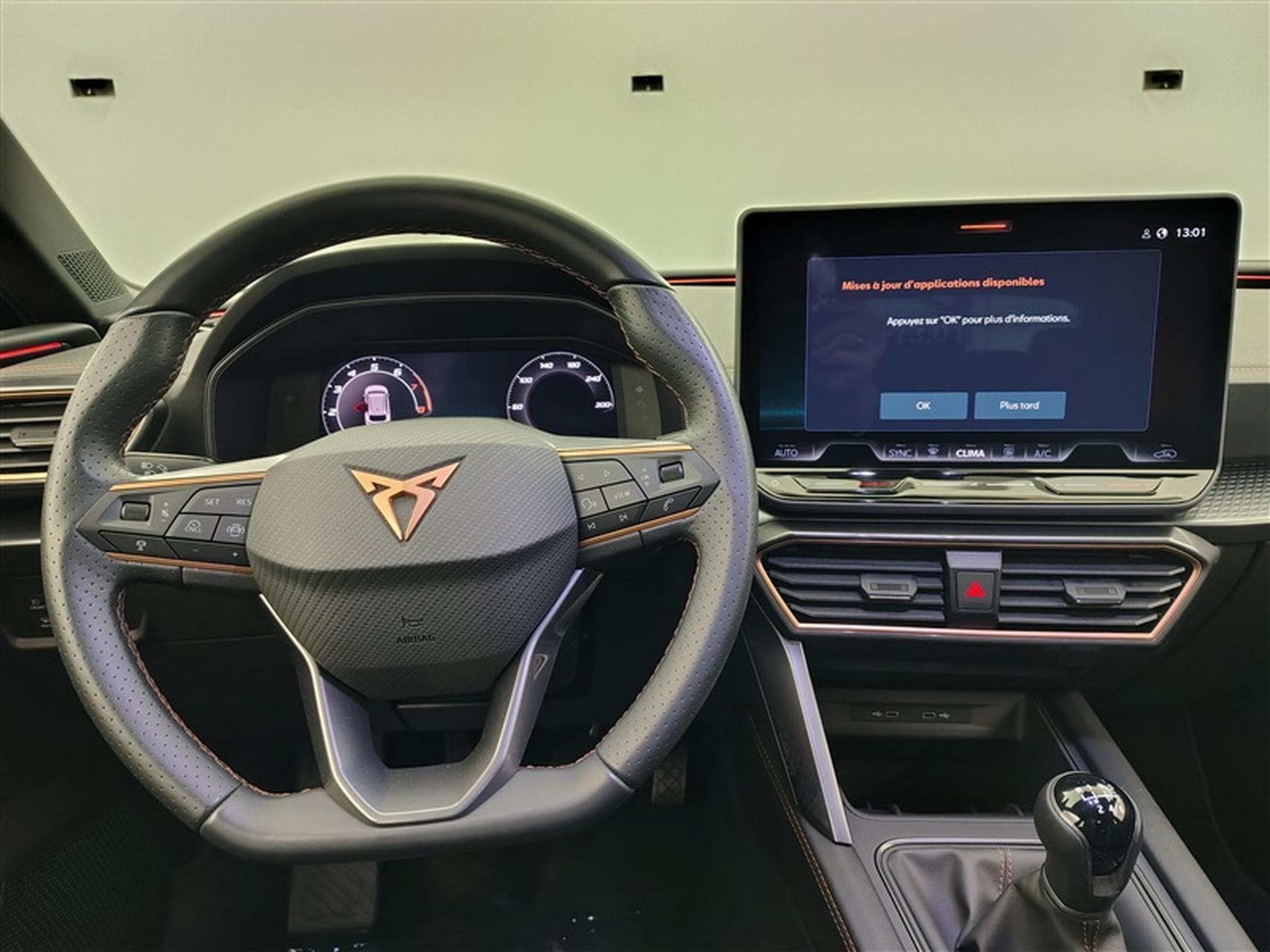 Cupra Leon 1.5 TSI 150cv S-CUIR / CARPLAY / CAMERA / ALU (2025) - Photo 9