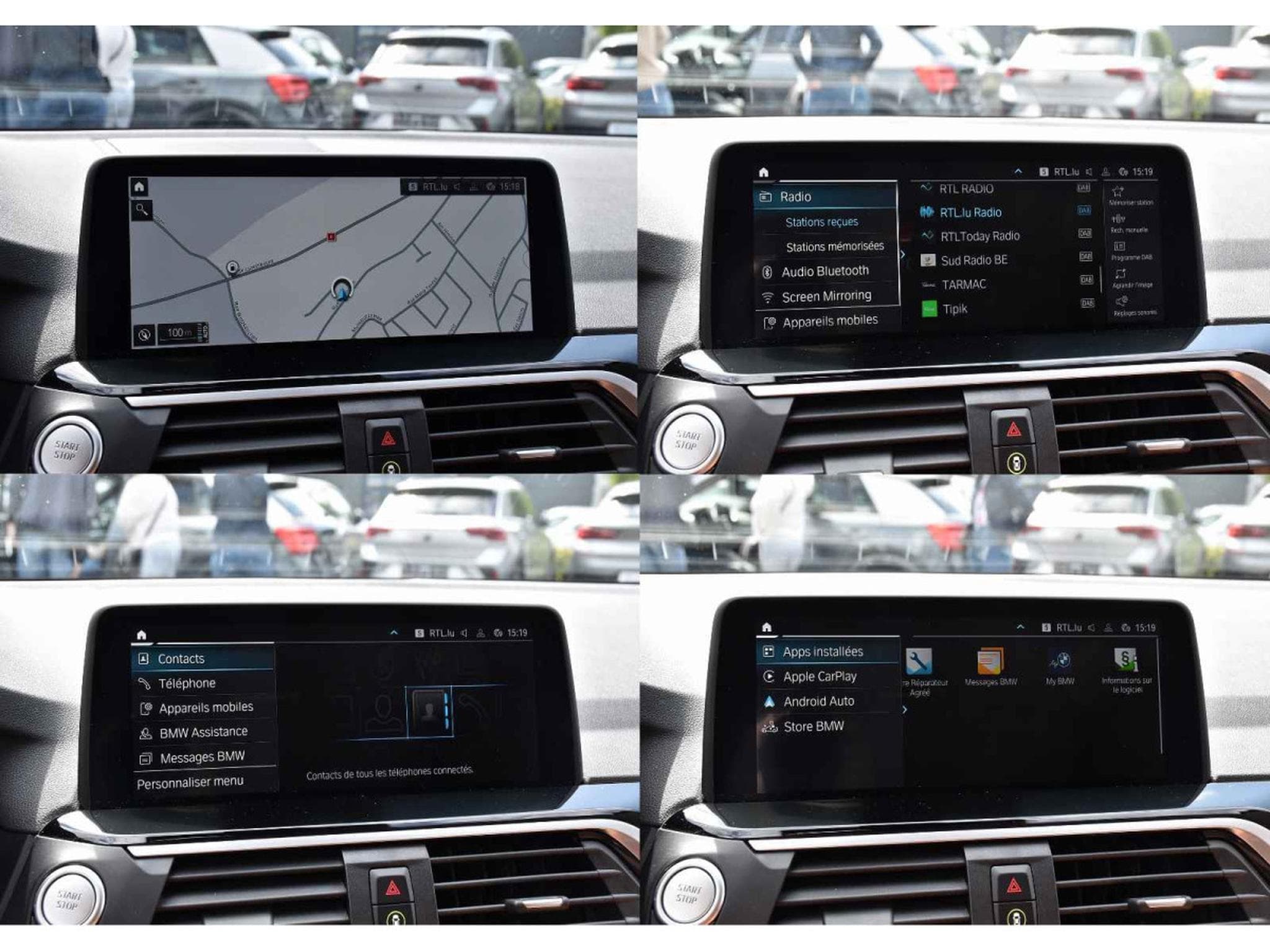 BMW X3 2.0iA xDrive30e Xline CUIR MEMO LANE SIDE HUD CAM JA19 (2021) - Foto 11
