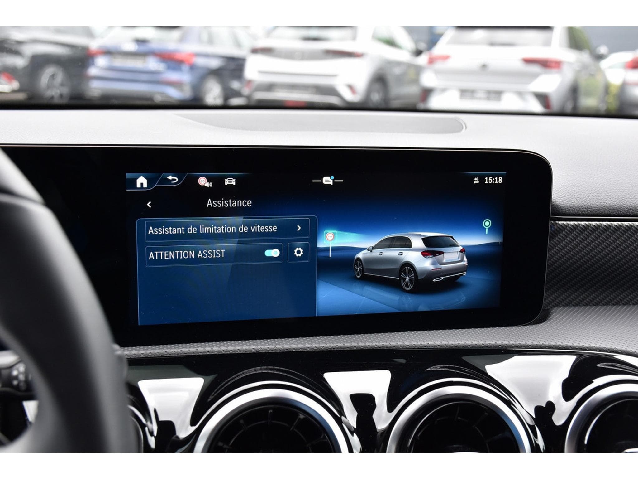Mercedes A 180 CDI Progressive 8G-DCT CUIR GPS LANE CAM 1° MAIN (2025) - Photo 14