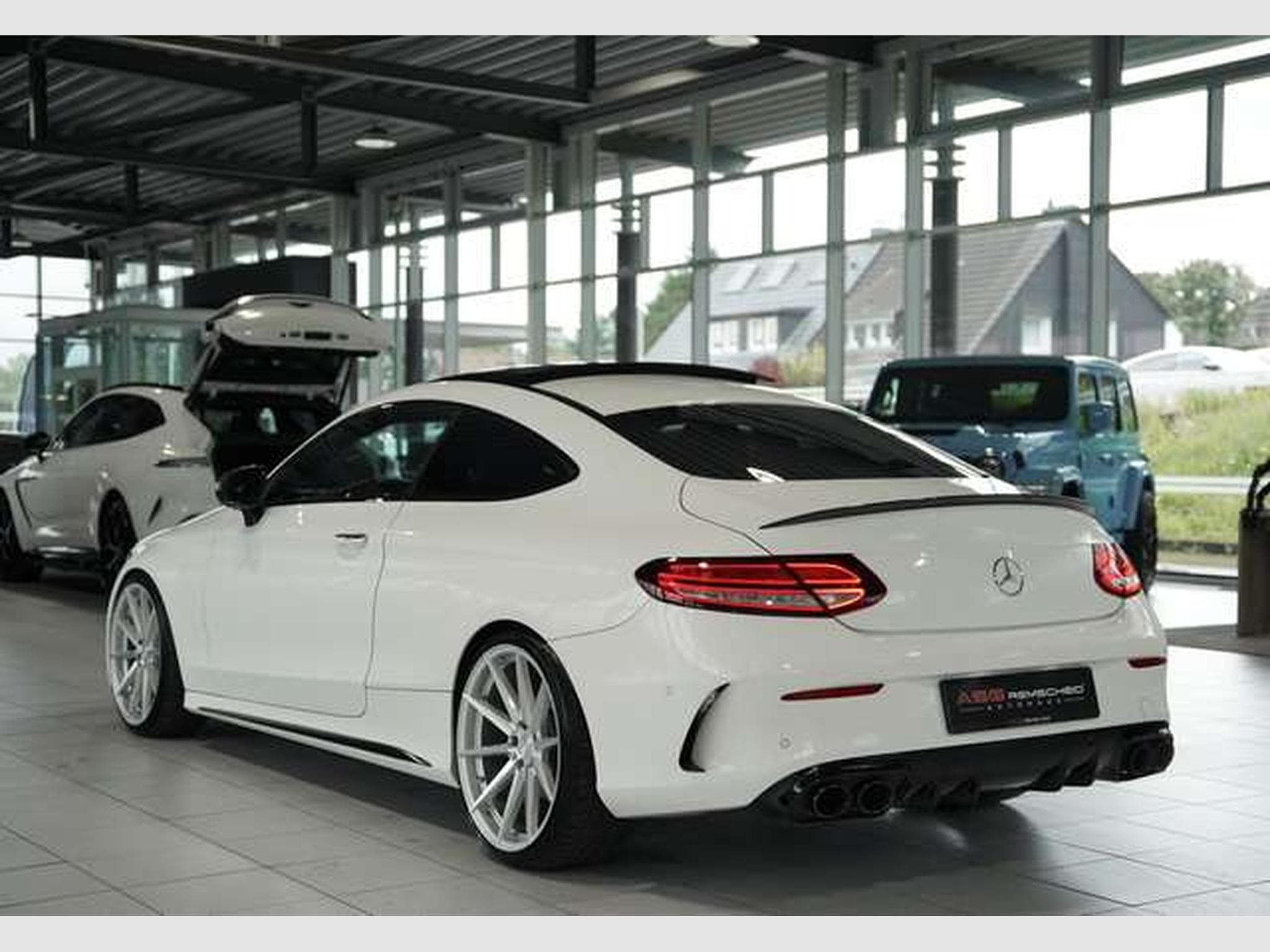 Mercedes C 180 Coupé AMG Line *20 *Pano*C43Optik*Carbon (2022) - Photo 13