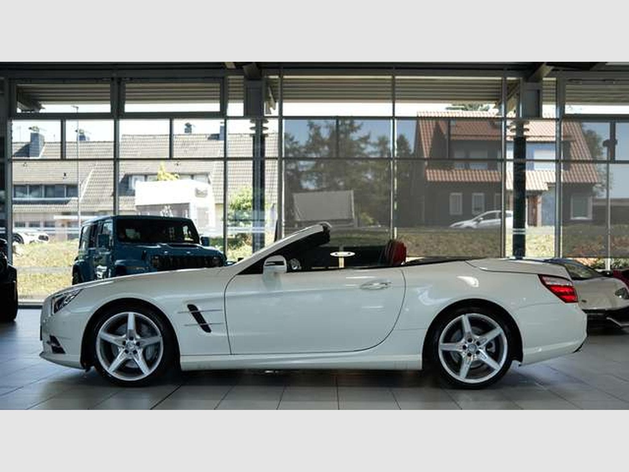 Mercedes SL 350 Cabrio AMG Line 1.Hand *Historie *Selten (2013) - Photo 11