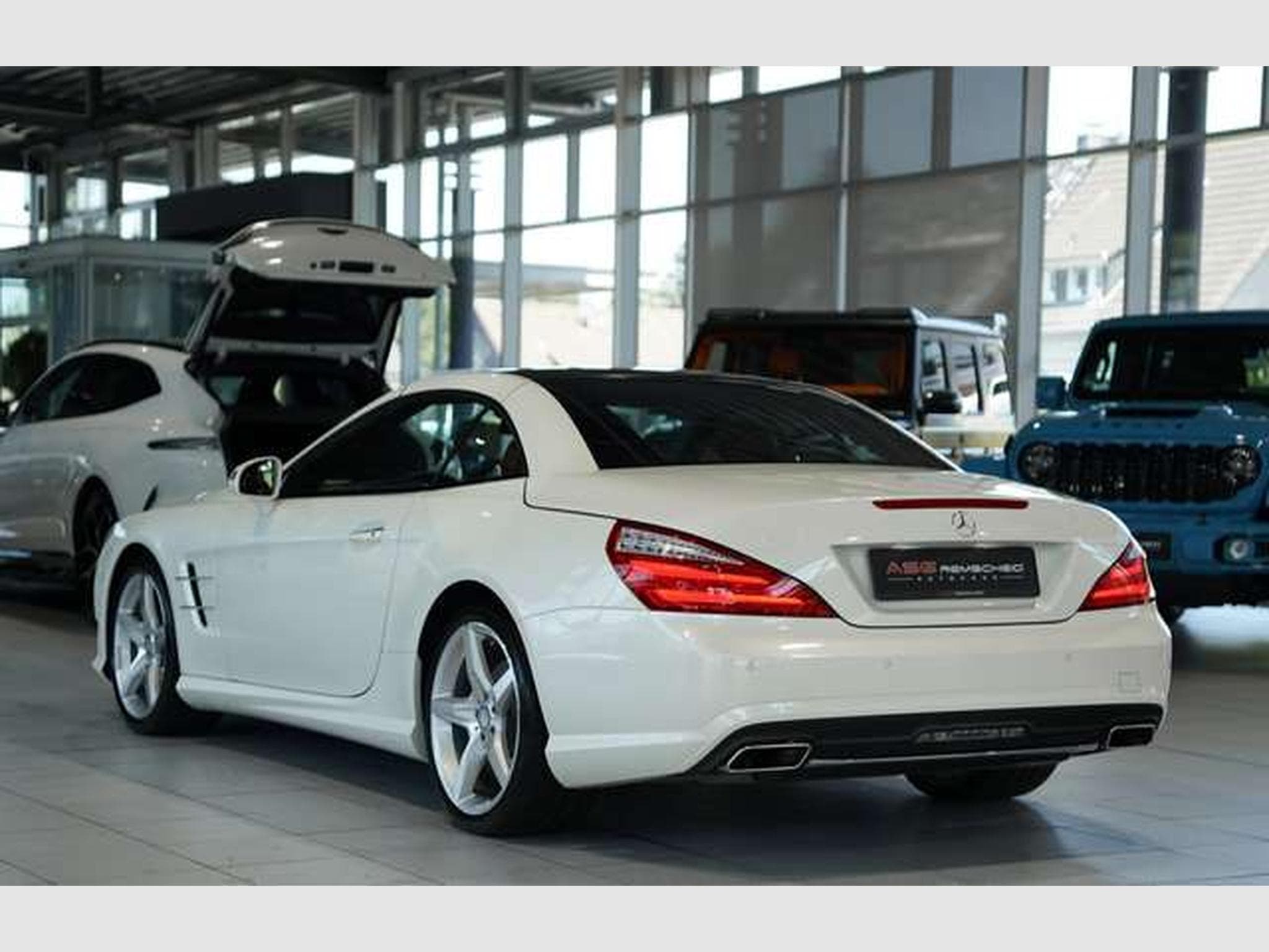 Mercedes SL 350 Cabrio AMG Line 1.Hand *Historie *Selten (2013) - Photo 49