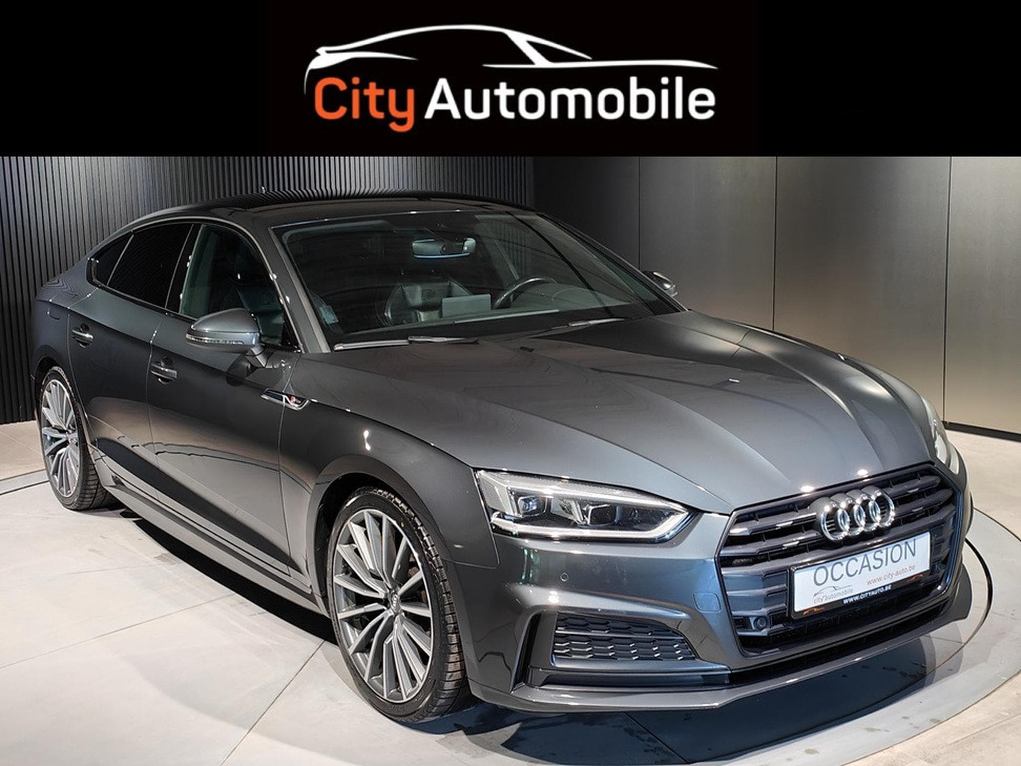 Audi A5 SPORTBACK 35 TDI S-TRONIC S-LINE CUIR GPS BLUETOOTH (2018) - Photo 1