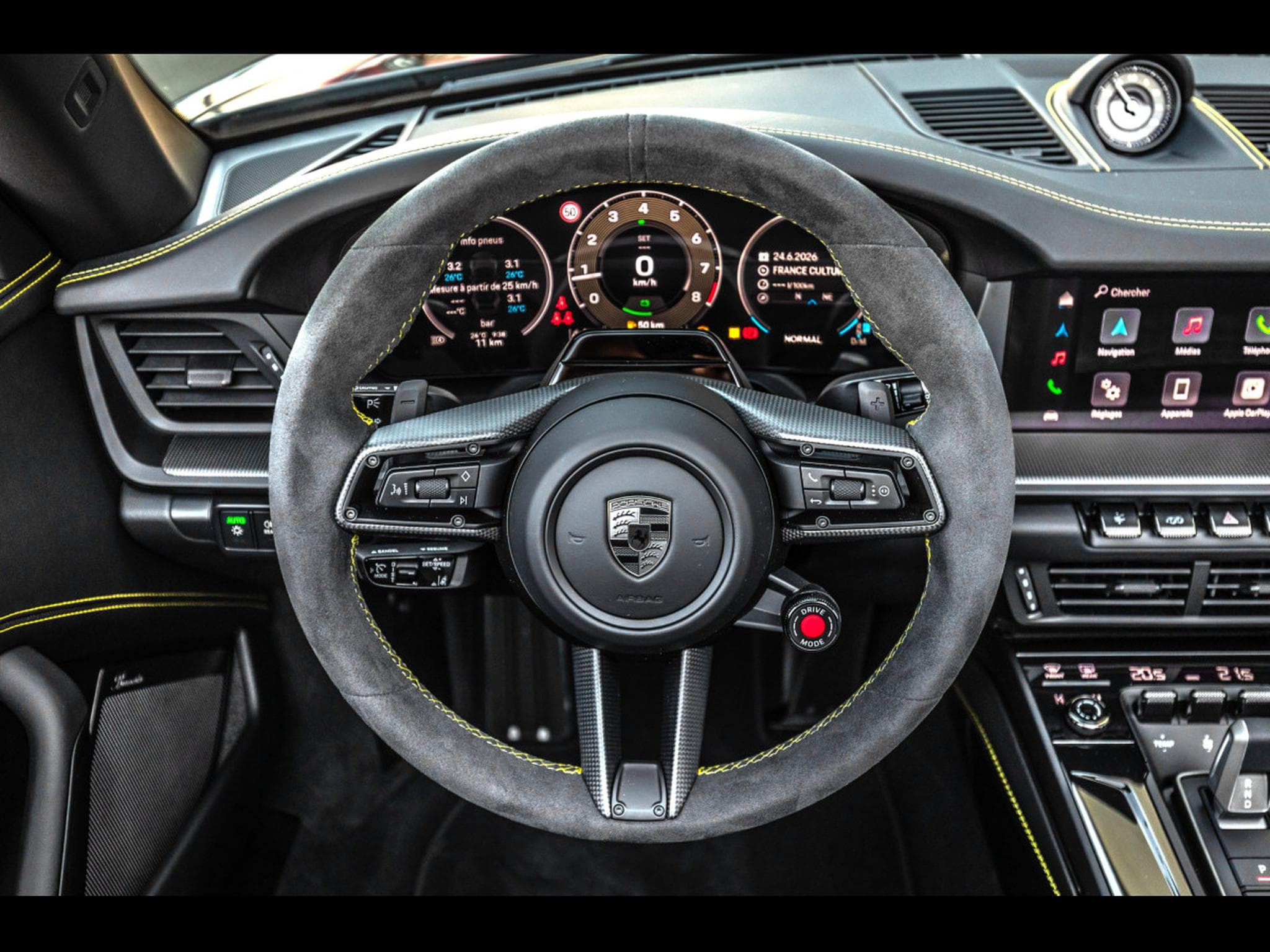 Porsche 911 (992.2) TURBO S 3.6 CABRIOLET PDK (711 CH) – VANADIUM GREY M (2026) - Photo 12