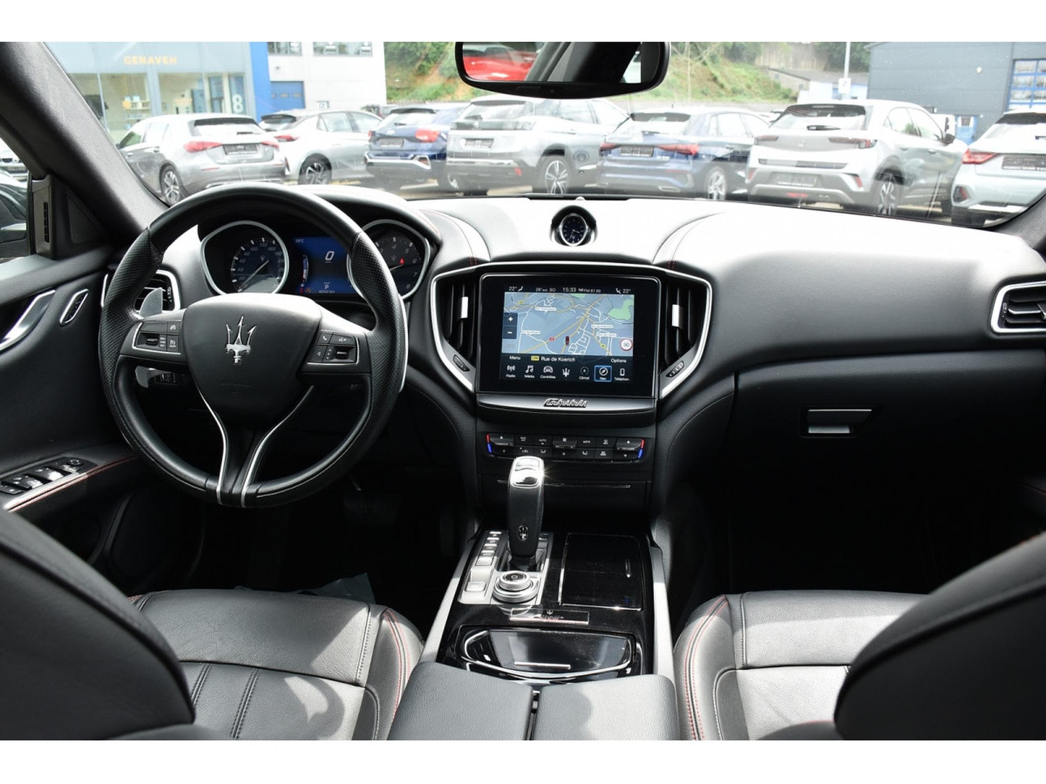 Maserati Ghibli 3.0 V6 BiTurbo Ribelle CUIR MEMO GPS KEYLESS (2018) - Foto 8