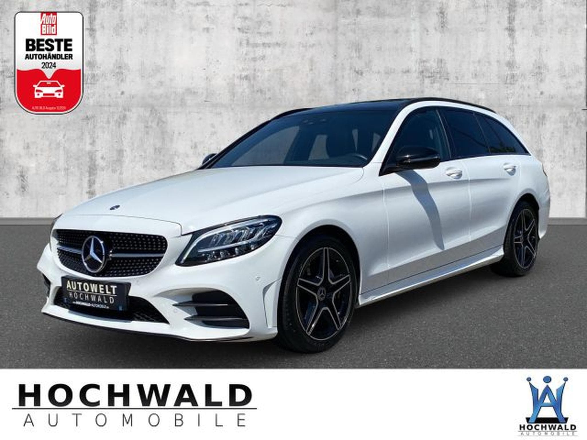 Mercedes C 220 C 220d T Autom. AMG-Line NAVI Multibeam RFK PANO (2019) - Photo 1