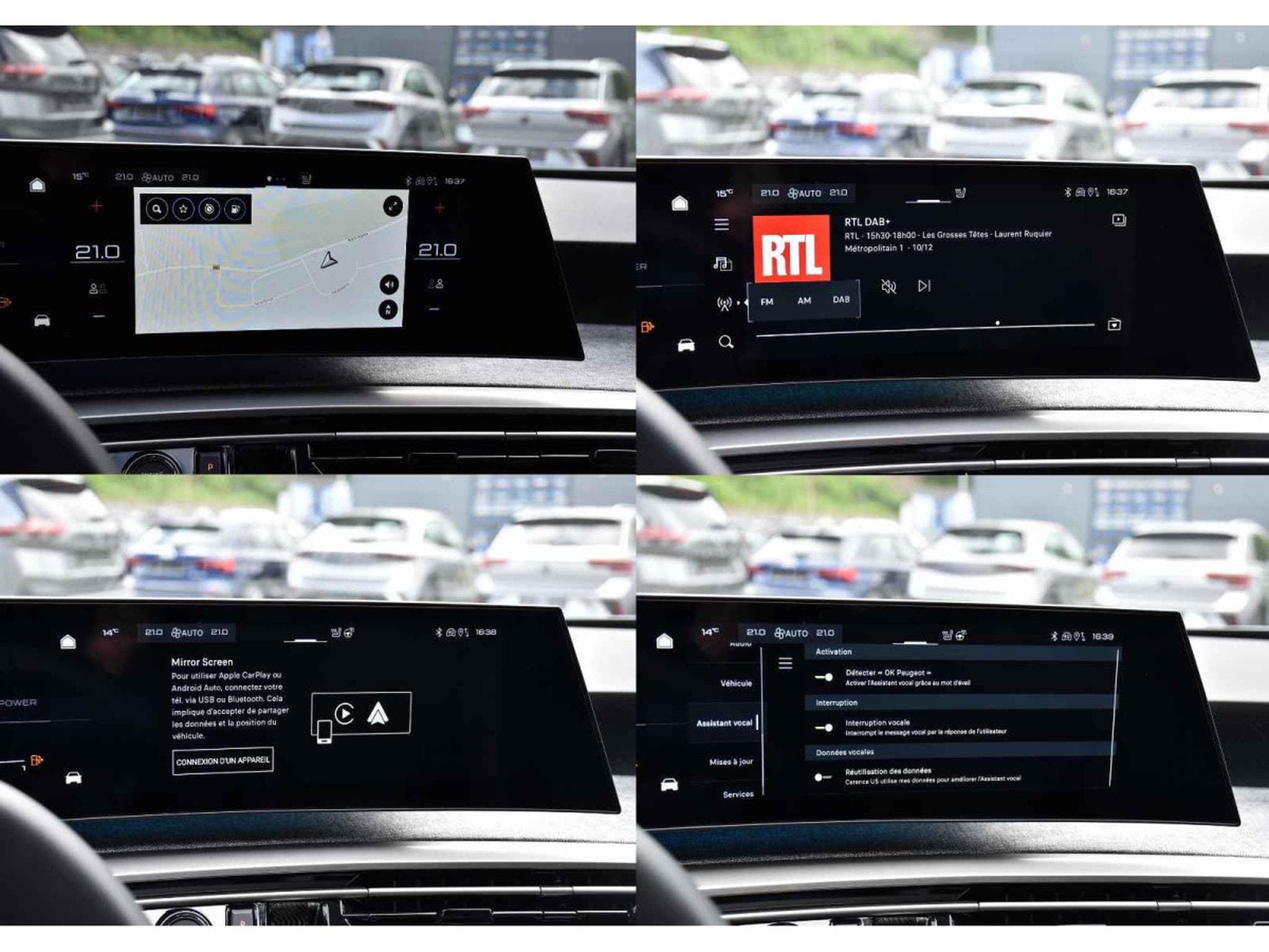 Peugeot 5008 Hybrid 145 Allure e-DCS ACC SG CHFF CAM360 NEUF (2026) - Photo 11