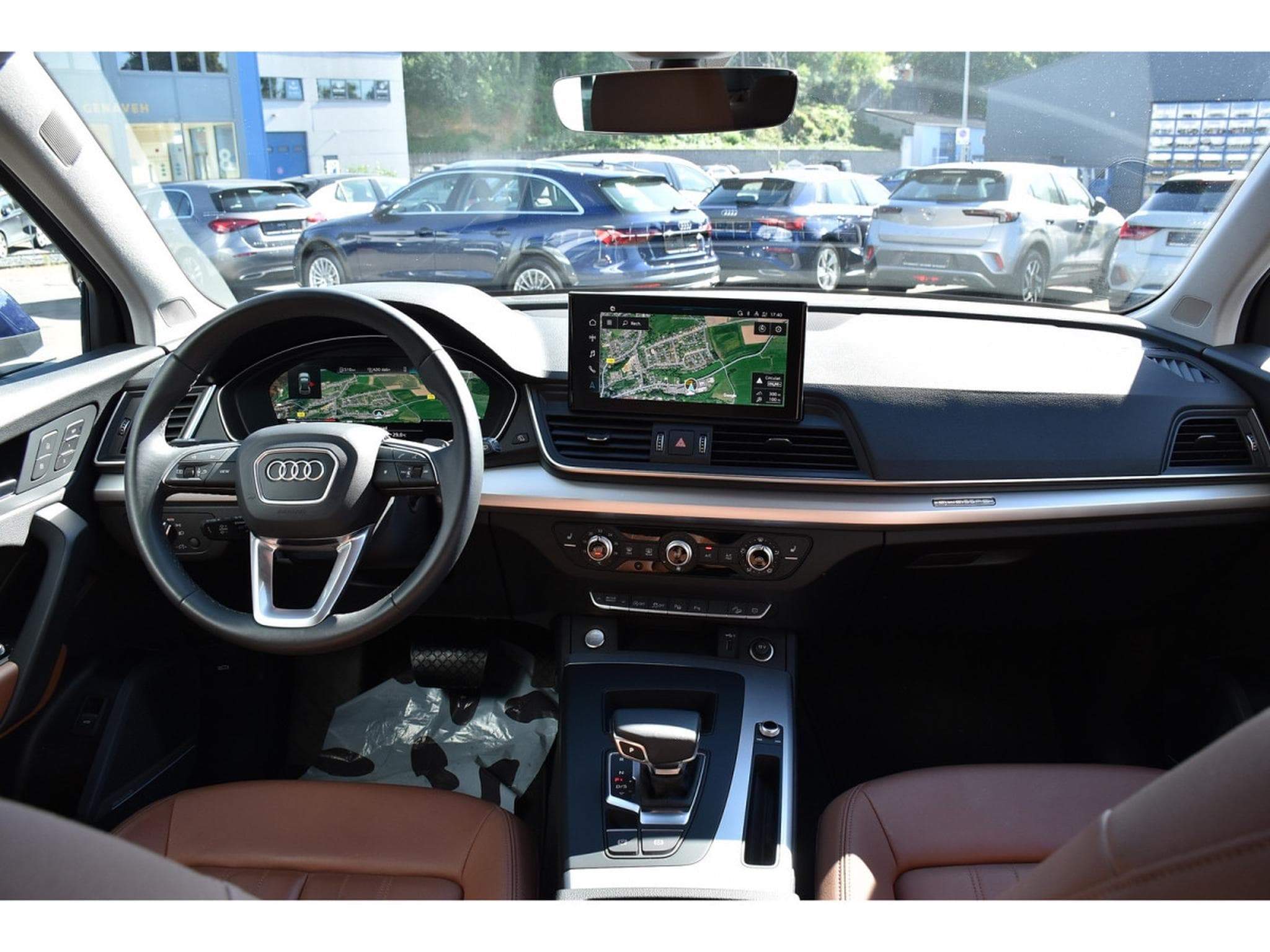 Audi Q5 40 TDI Quattro Advanced S-Tronic CUIR MEMO ACC SIDE B&O 1° M (2023) - Foto 9