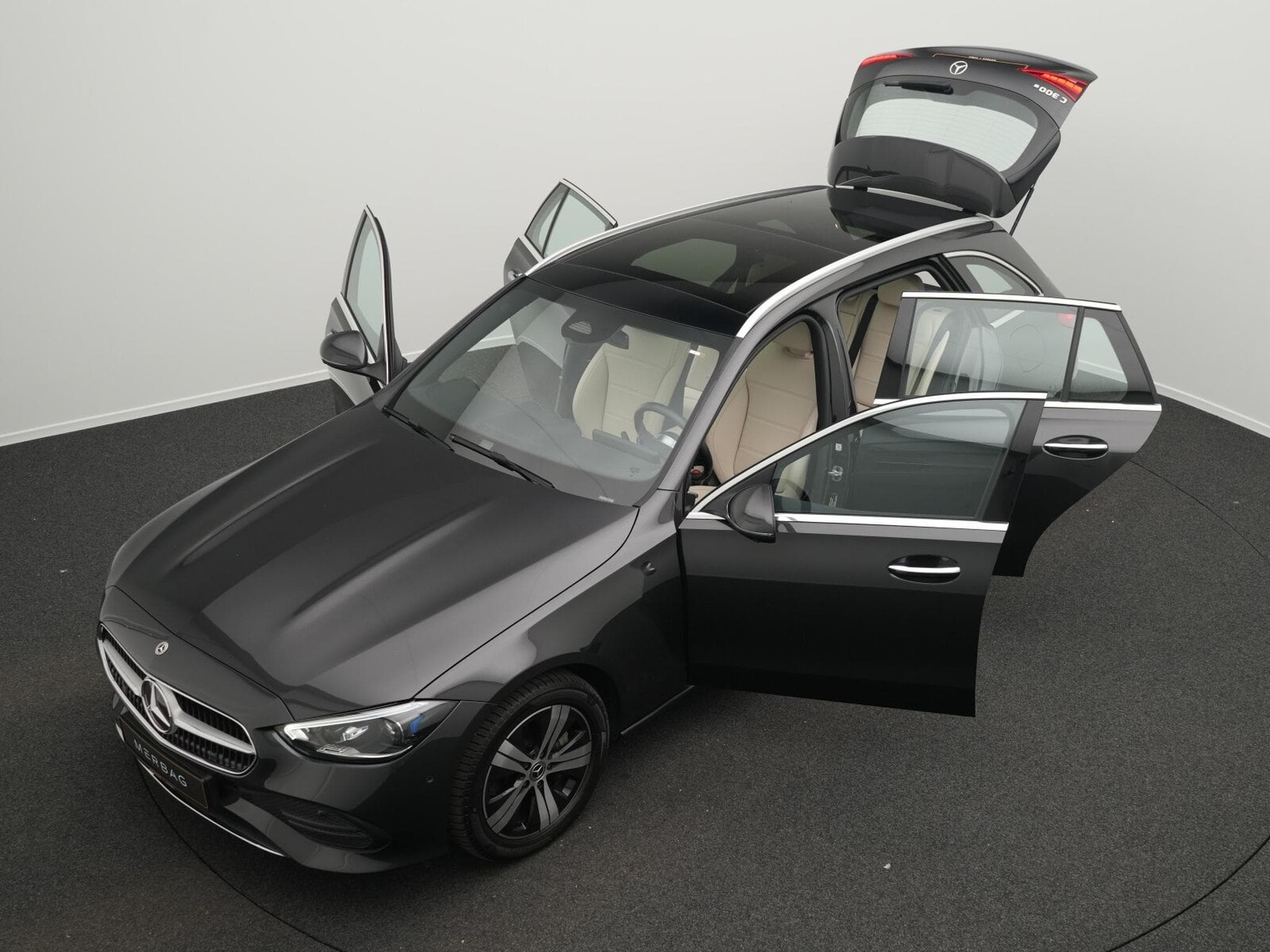 Mercedes C 300 e T Avantgarde Digital+Pano+360°+Apple (2023) - Foto 12