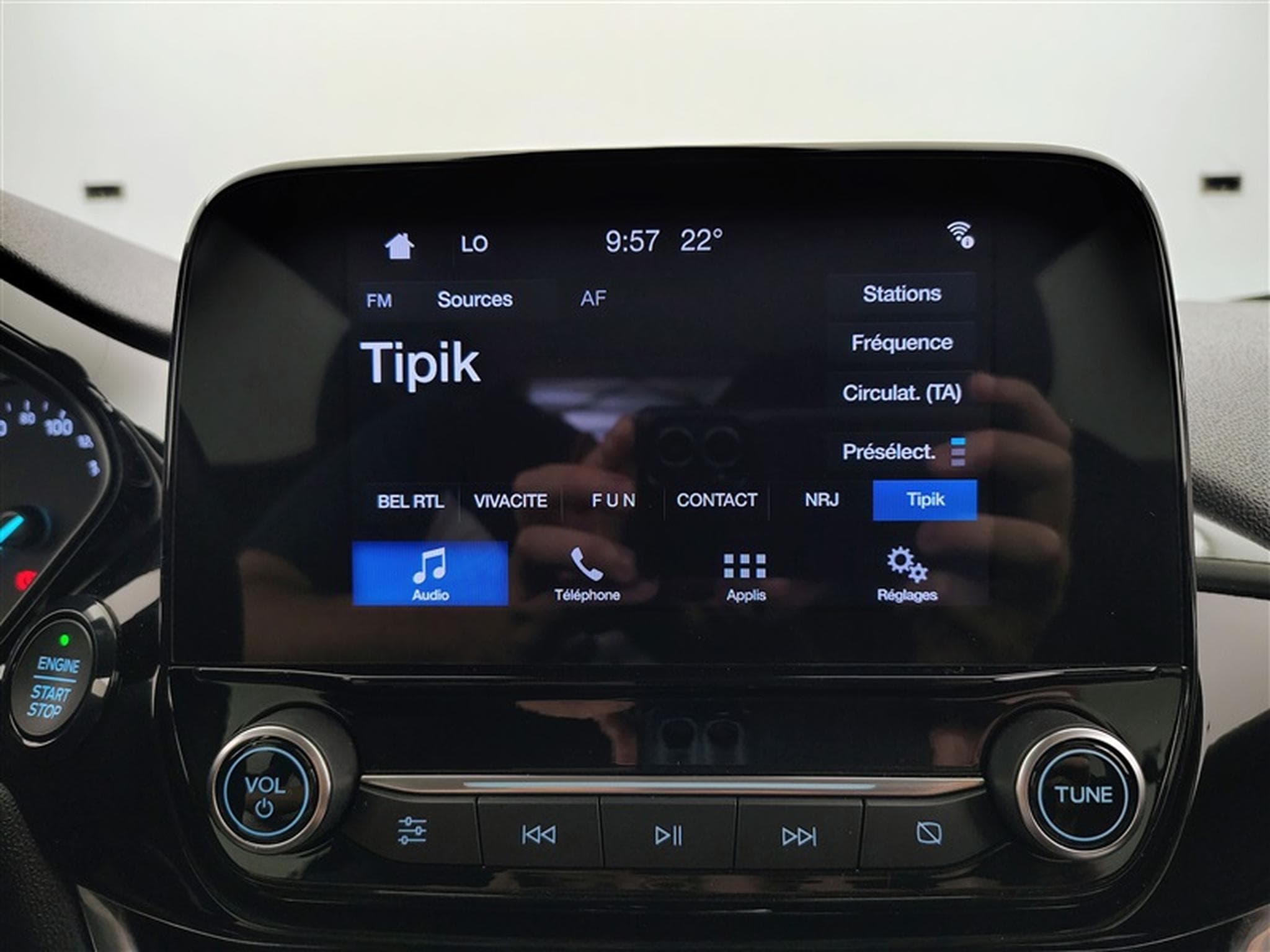 Ford Fiesta 1.0 EcoBoost Titanium °AP CARPLAY °PDC °S.CHAUFFANT °JA 16" (2019) - Photo 11