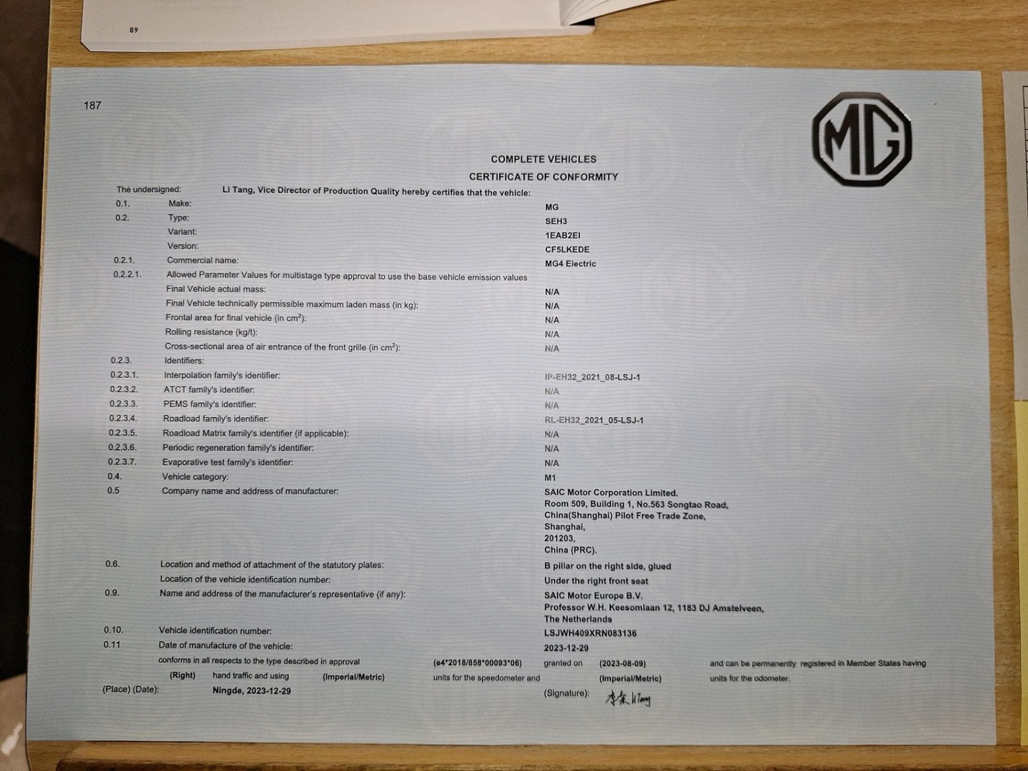 Mg MG4 Trophy Ext Range (2024) - Foto 14