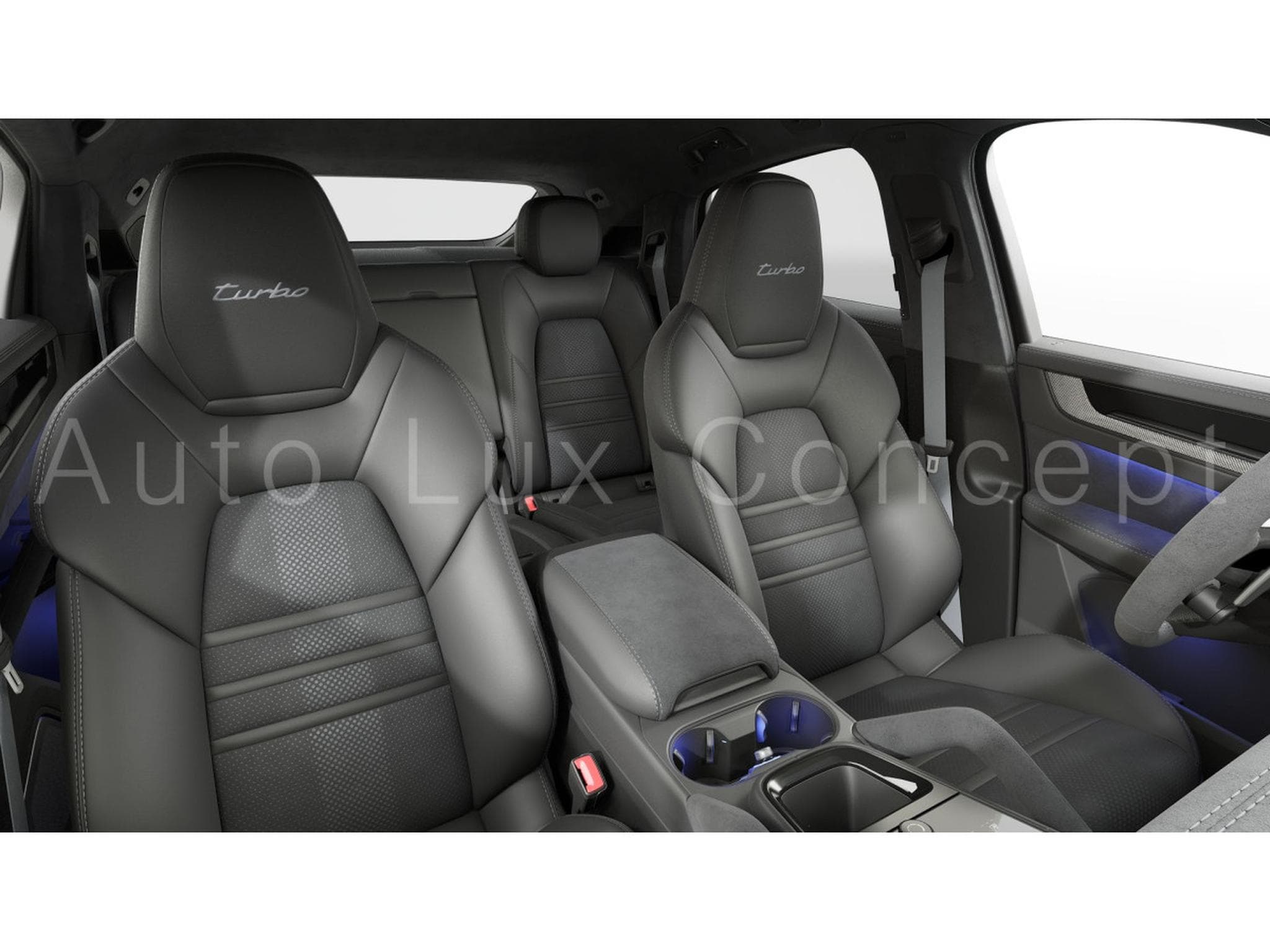 Porsche Cayenne Turbo E-Hybrid Coupé avec Pack GT (2026) - Photo 24