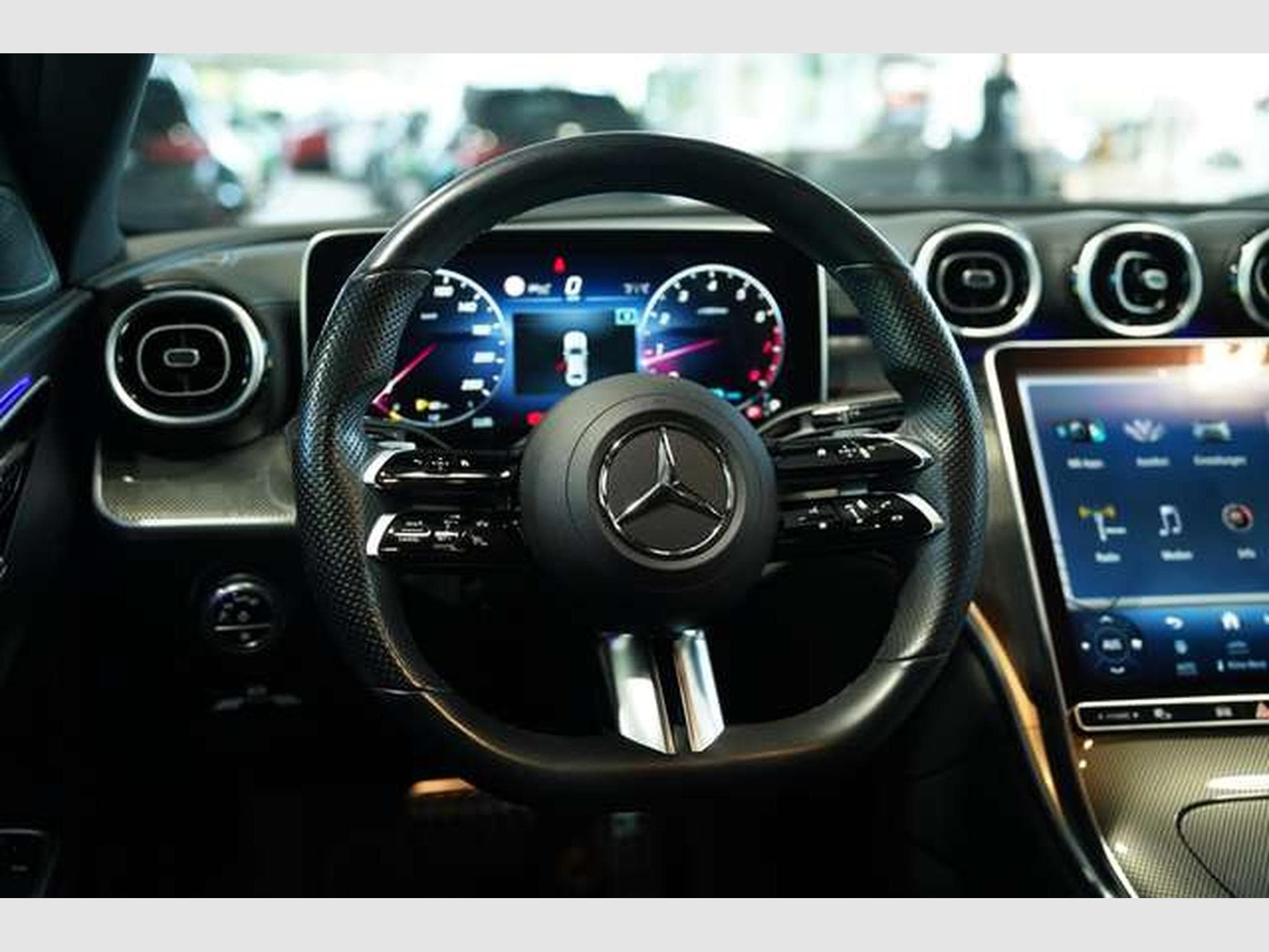 Mercedes C 300 Limousine AMG Line 2.Hand *Digital *Night (2022) - Photo 36