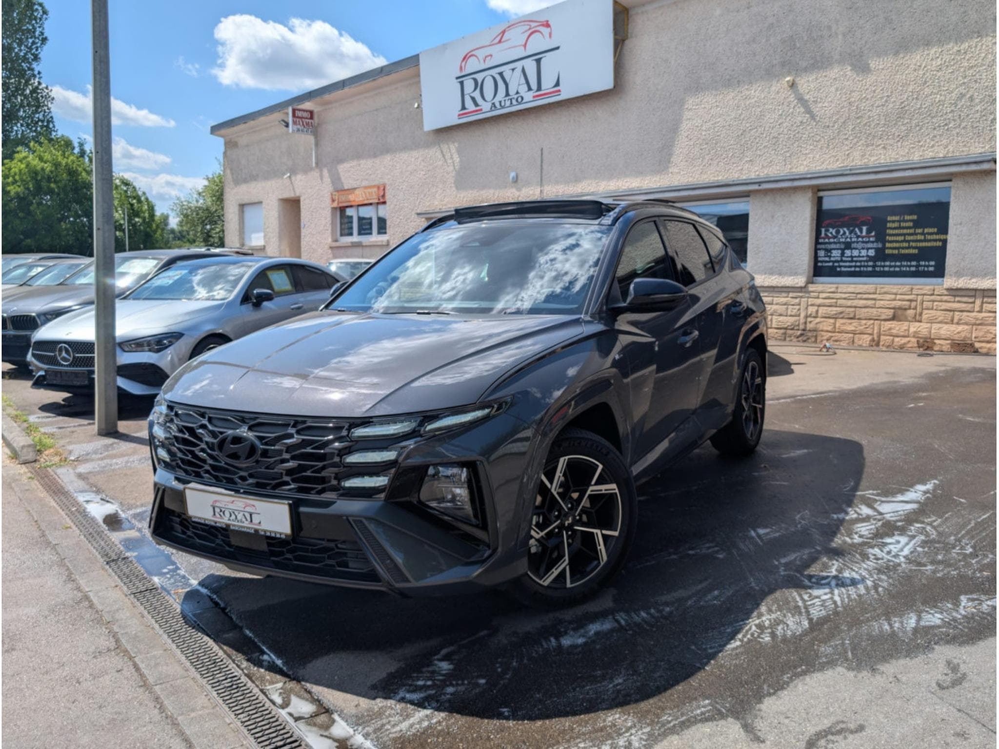 Hyundai Tucson 1.6 T-GDI 239 HYBRID N-LINE SENSATION * GARANTIE CONSTRUCTEU (2026) - Foto 3