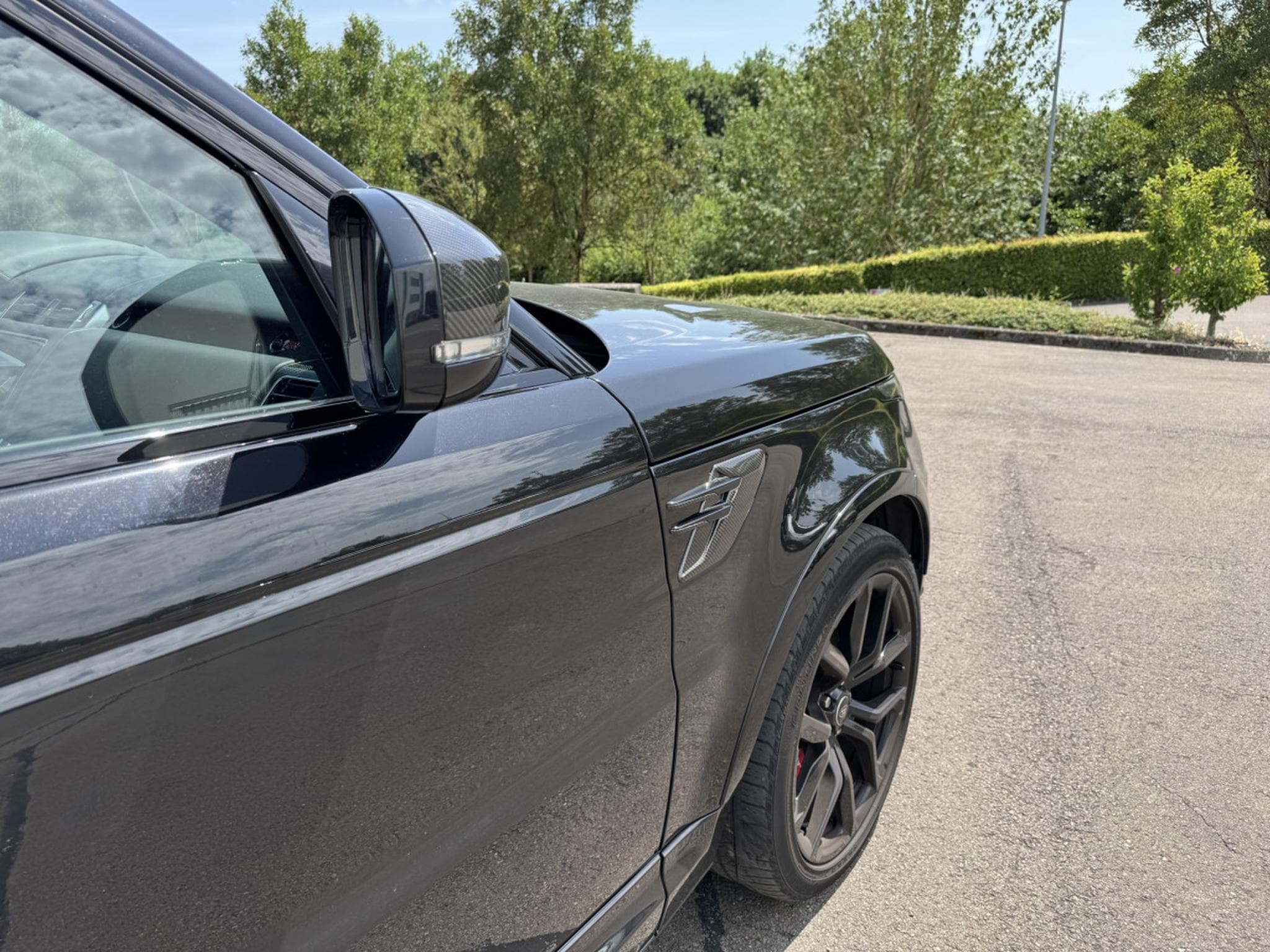 Land-Rover Range Rover Sport SVR - Full Carbon - Panoramic roof - Méridian (2021) - Photo 9