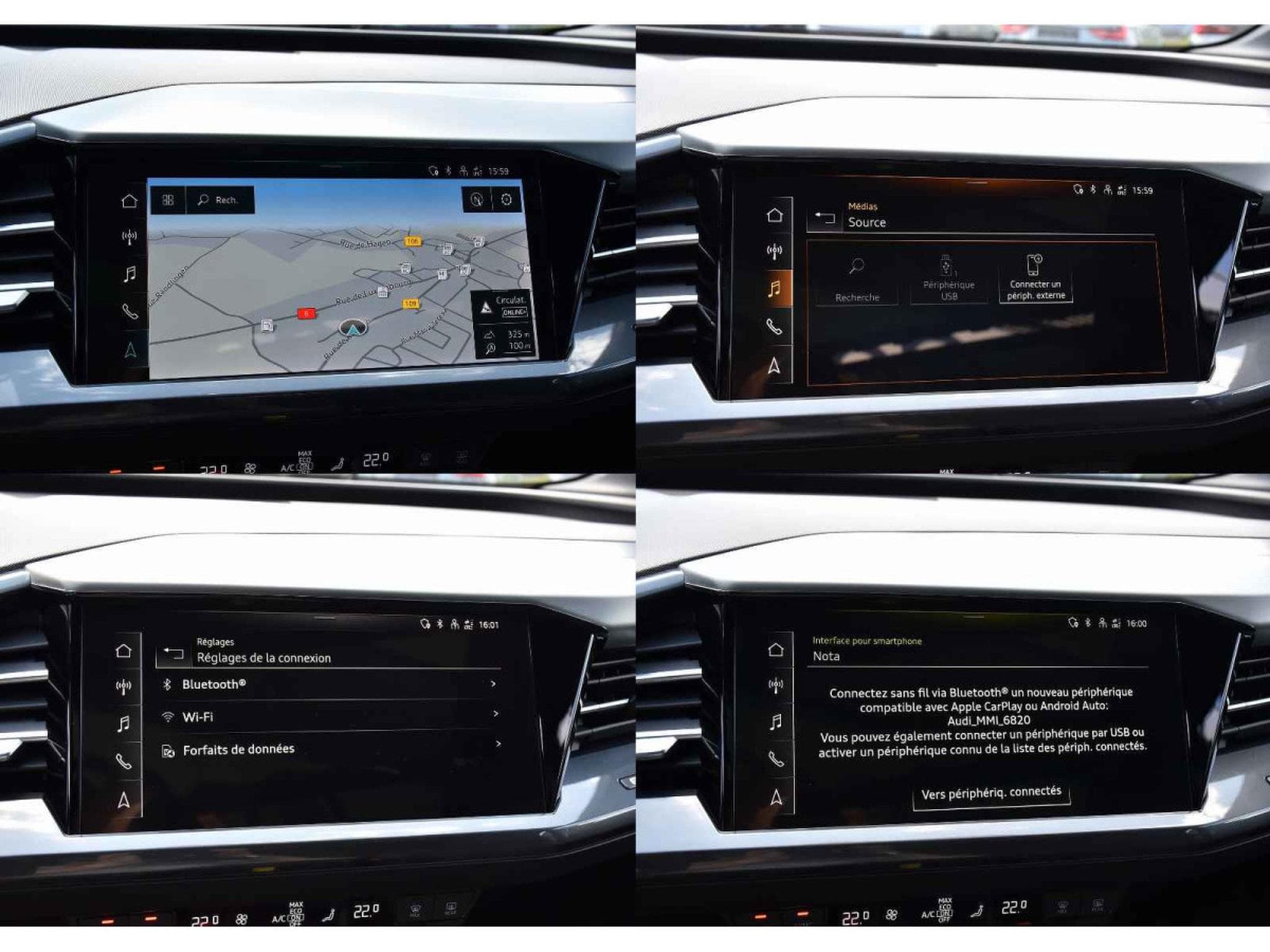 Audi Q4 e-tron e-tron Sportback 40 S-Line PANO CUIR MEM ACC SIDE MATRIX HUD (2024) - Foto 11