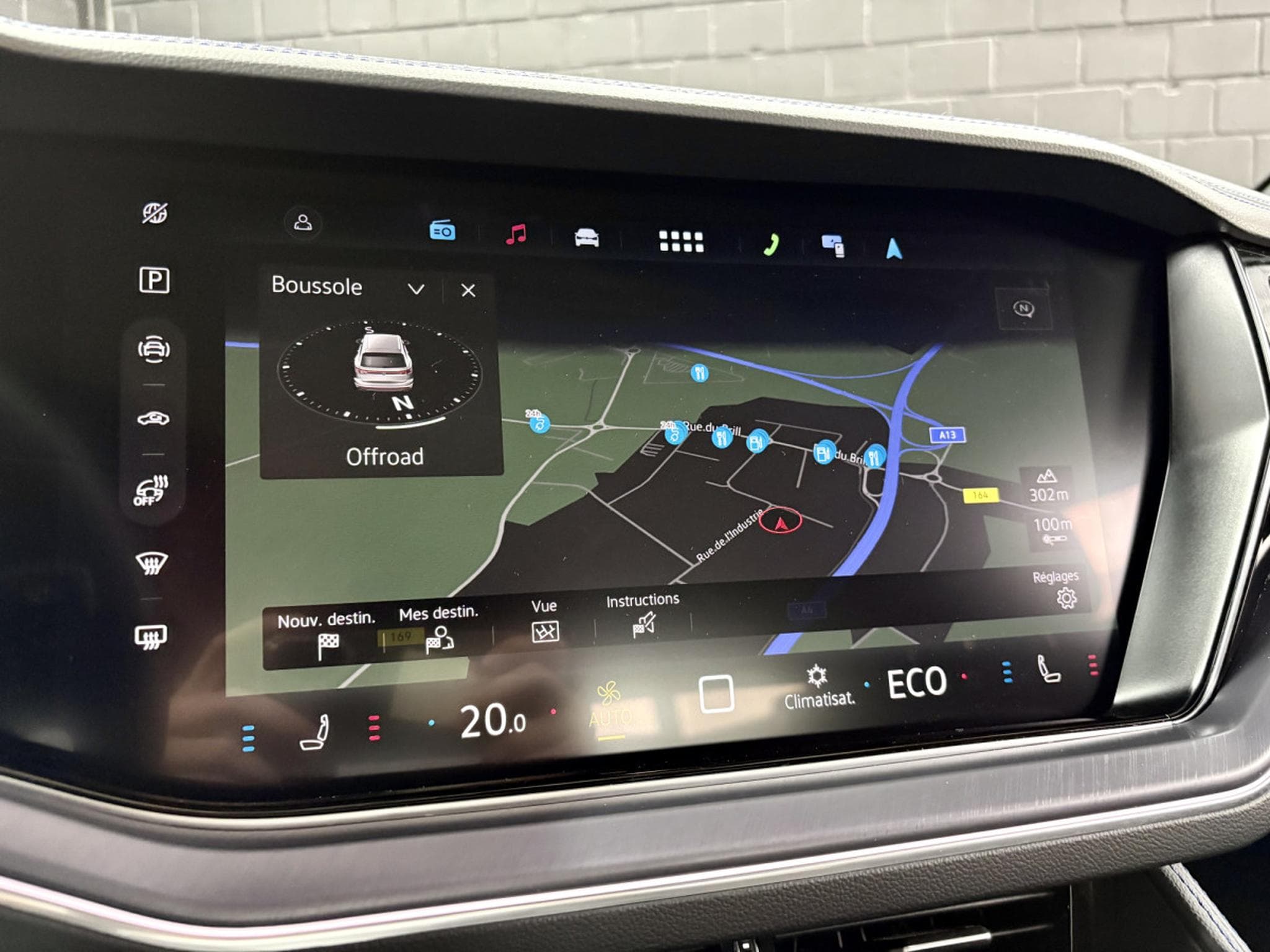 VW Touareg 3.0 R 4Motion eHybrid 462 CV **360°** Susp. pneumatique ** C (2025) - Photo 20