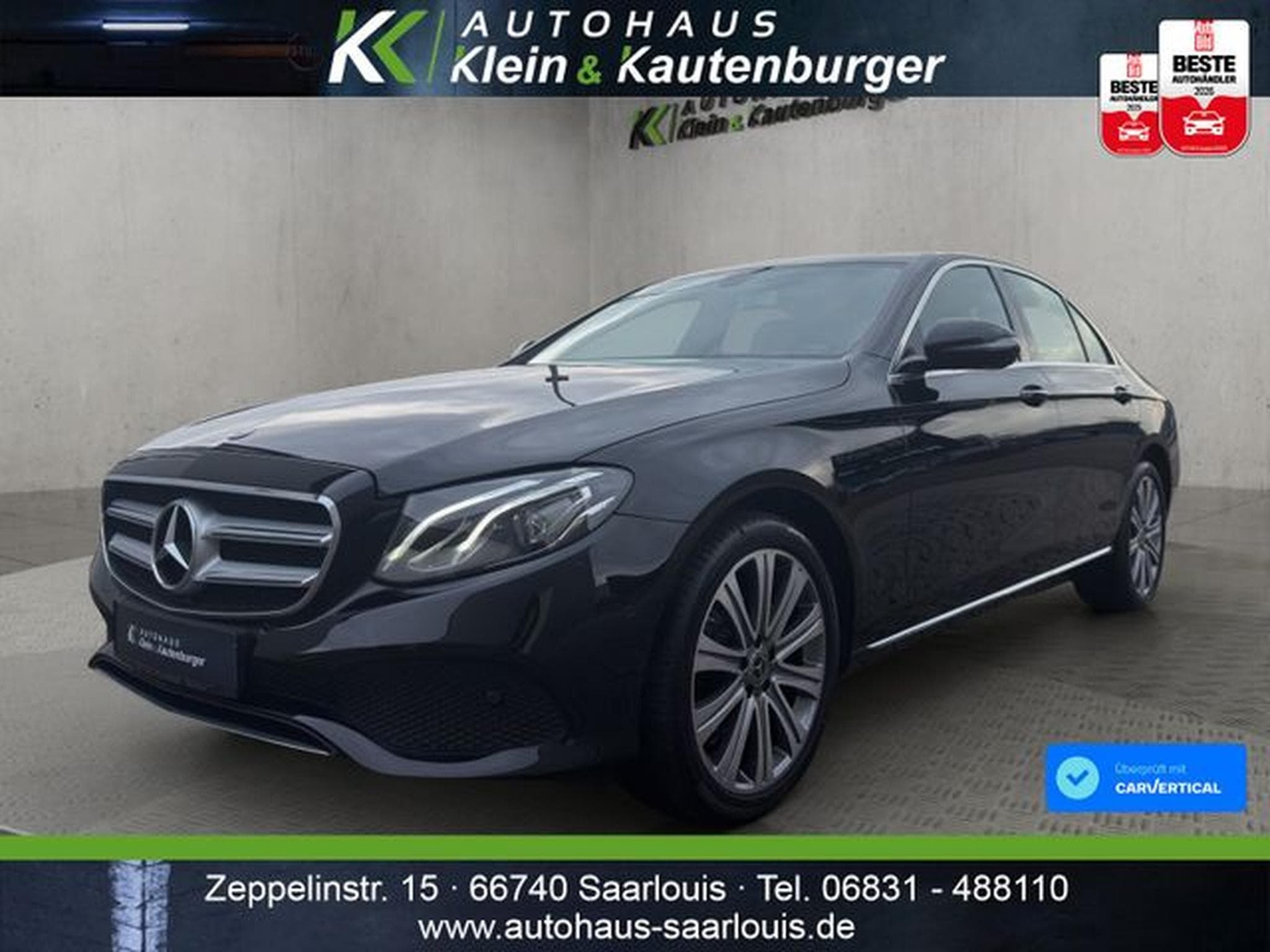 Mercedes E 200 E 200 Avantgarde+LED+SCHIEBEDACH+VOLL-SCHECKHEFT (2017) - Photo 1